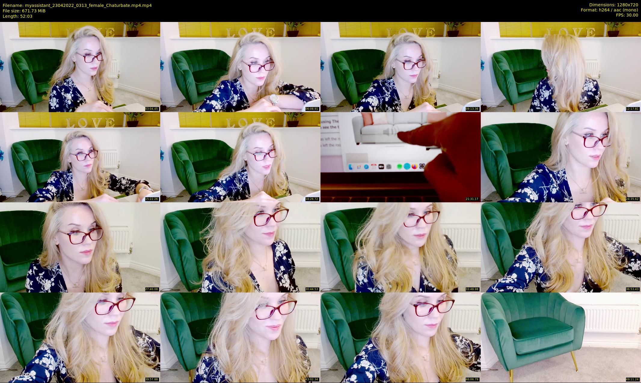 myassistant — 53 minute Chaturbate female cam show recording, 720p, Apr 23, 2022