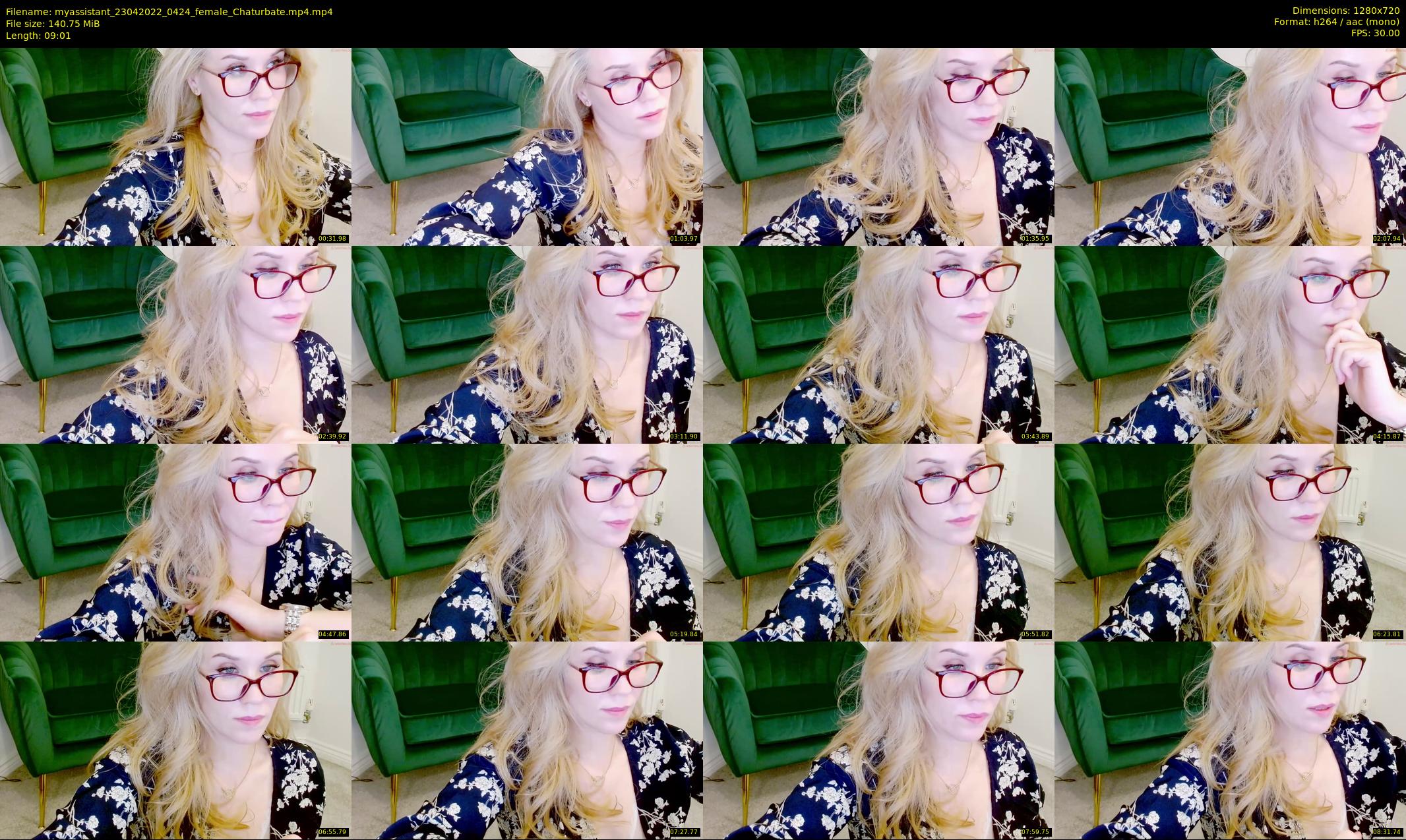 myassistant — 10 minute Chaturbate female cam show recording, 720p, Apr 23, 2022