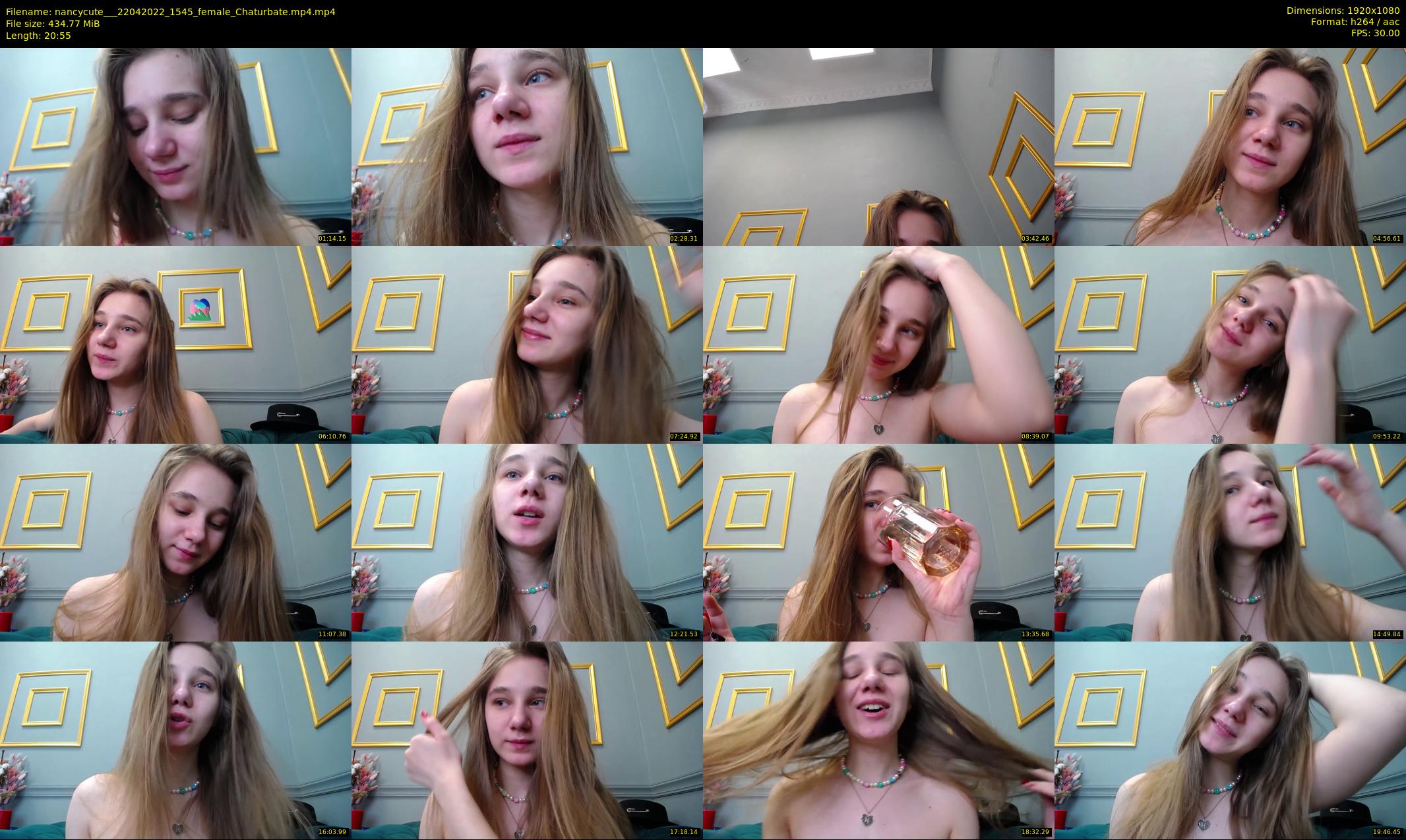 nancycute__ — 21 minute Chaturbate female cam show recording, 1080p, Apr 22, 2022