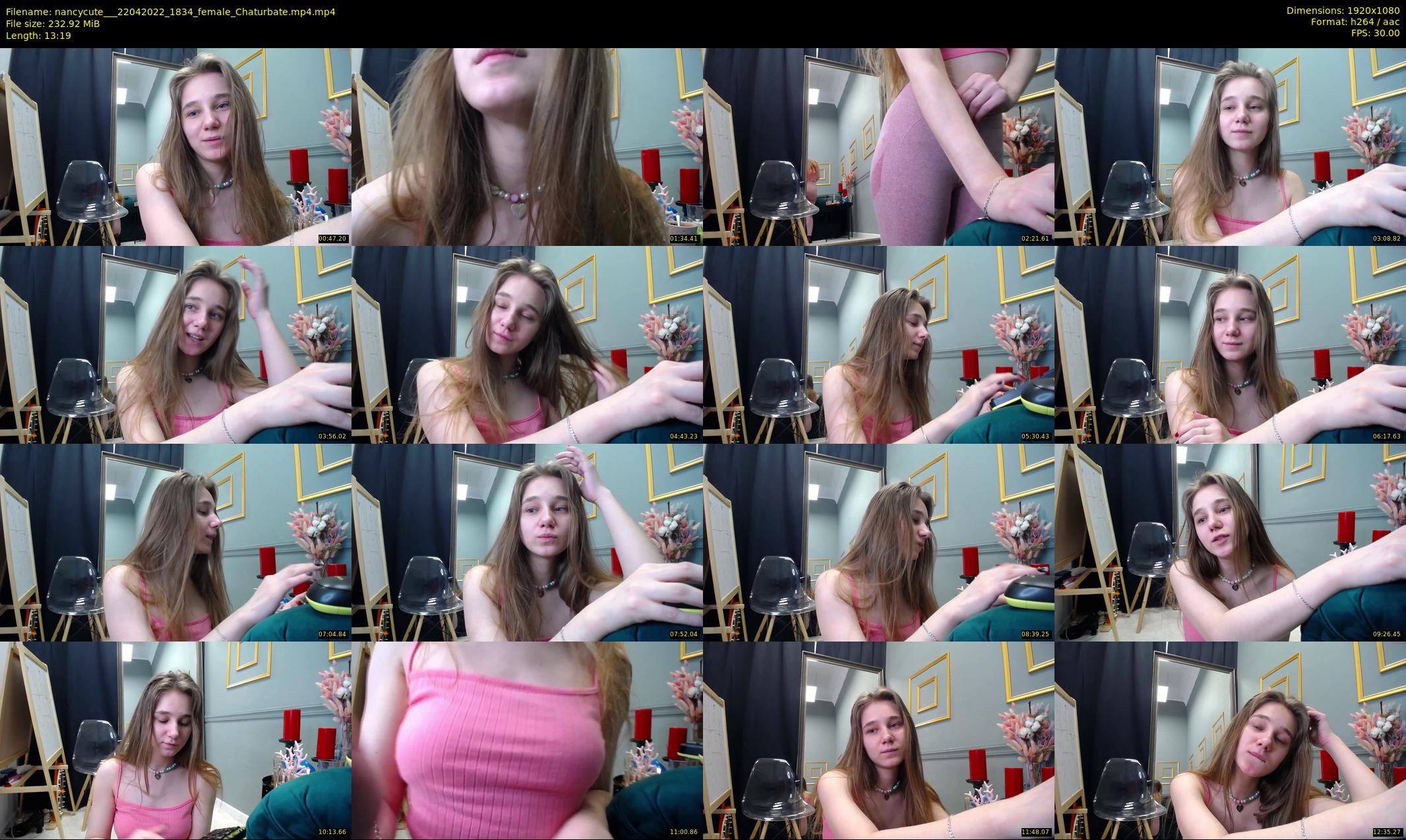 nancycute__ — 14 minute Chaturbate female cam show recording, 1080p, Apr 22, 2022