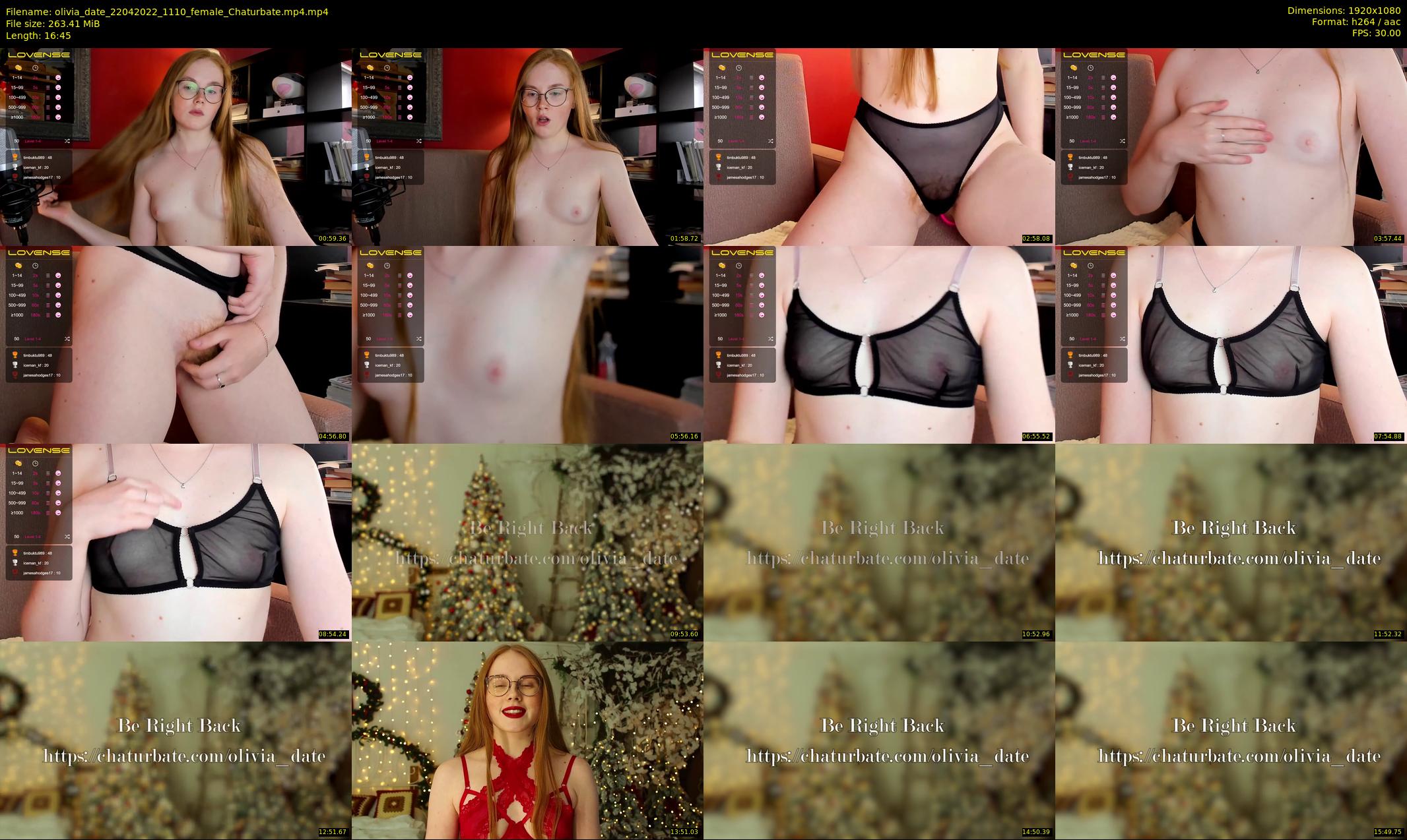 olivia_date — 17 minute Chaturbate female cam show recording, 1080p, Apr 22, 2022