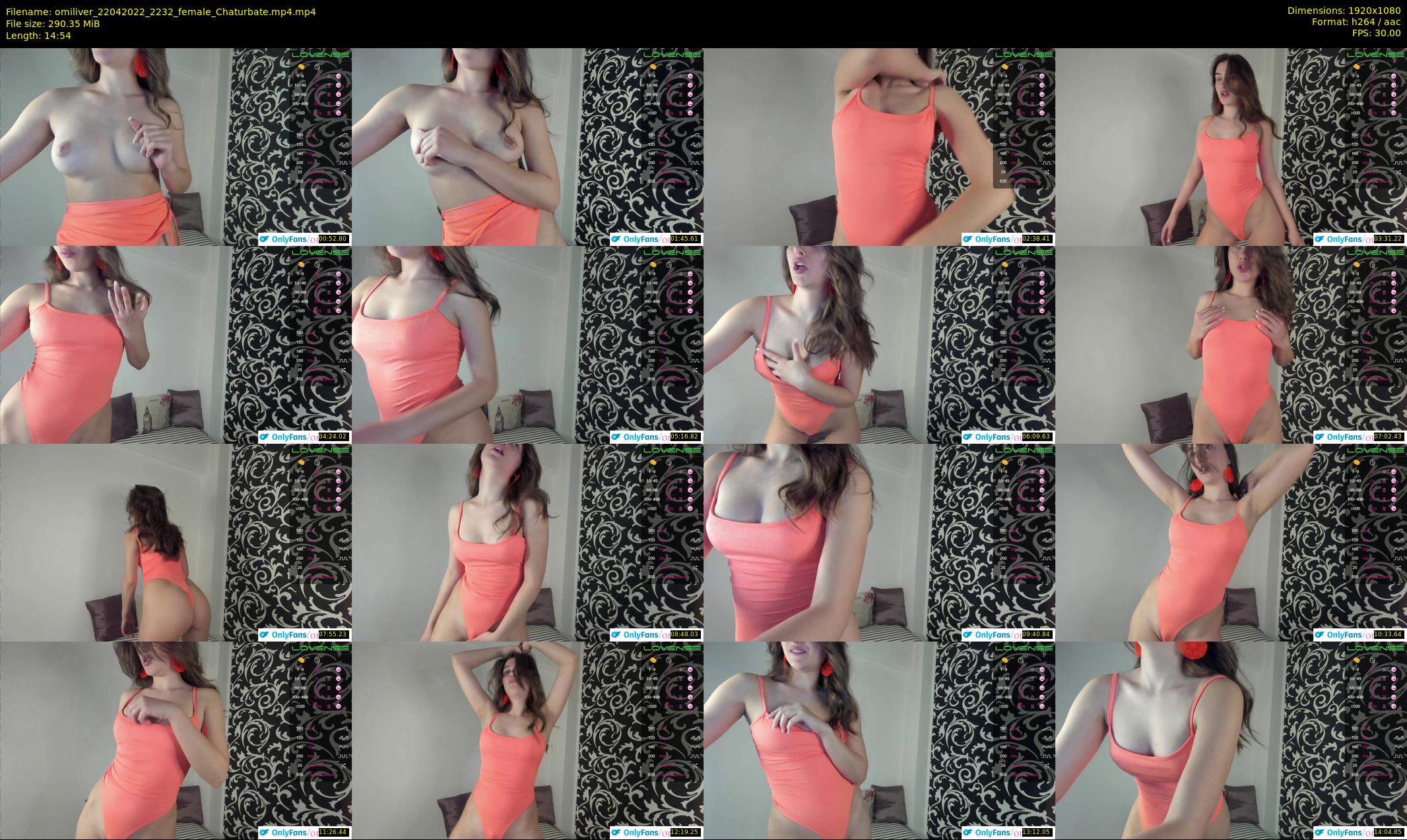 omiliver — 15 minute Chaturbate female cam show recording, 1080p, Apr 22, 2022