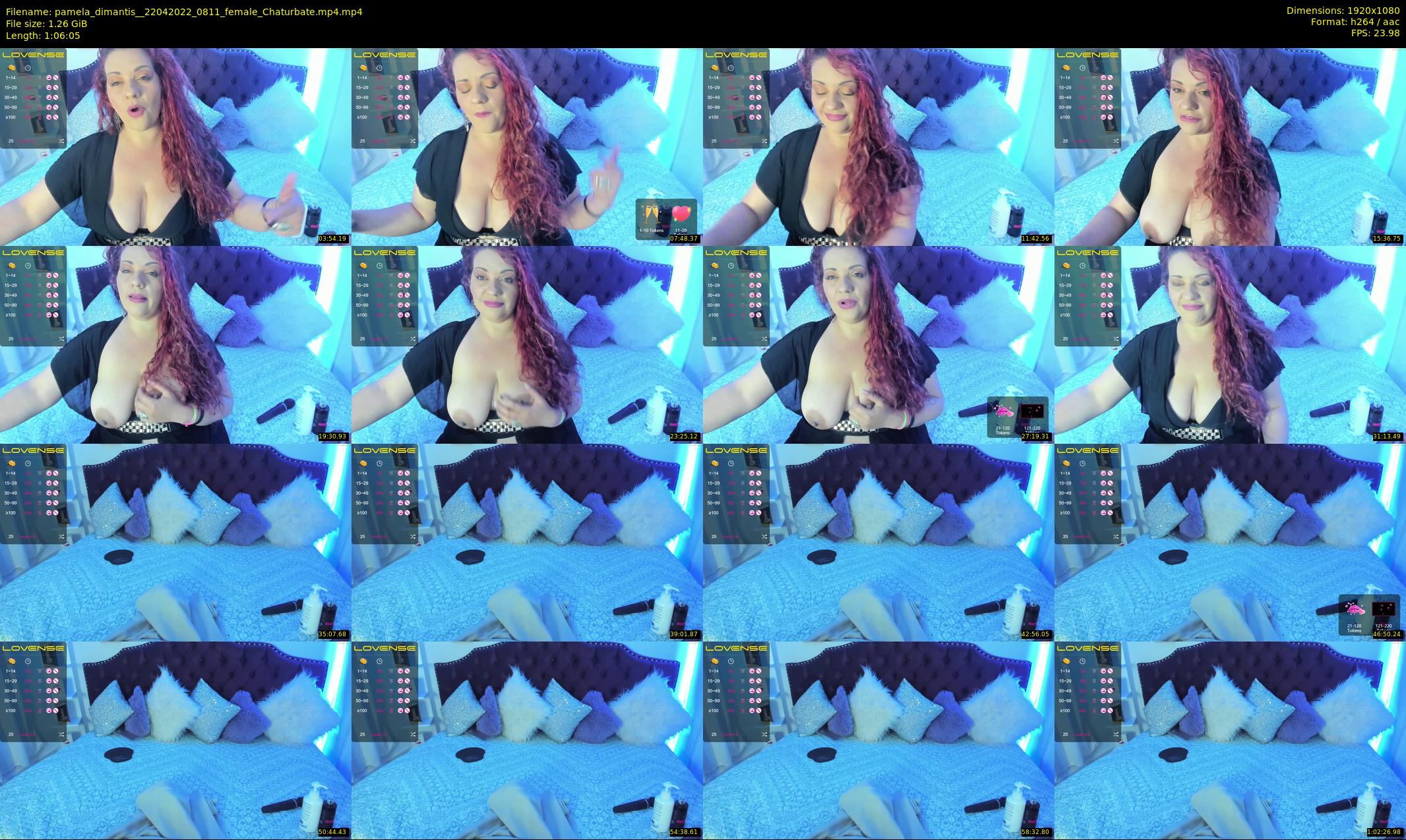 pamela_dimantis_ — 67 minute Chaturbate female cam show recording, 1080p, Apr 22, 2022