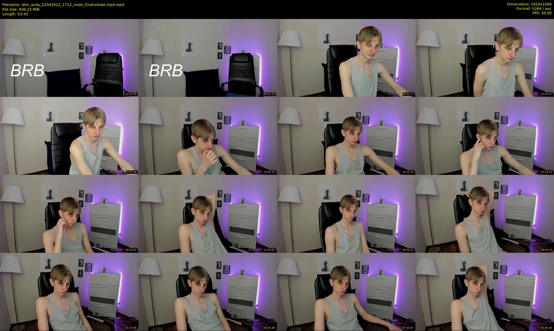 slim_andy — 54 minute Chaturbate male cam show recording, 1080p, Apr 22, 2022