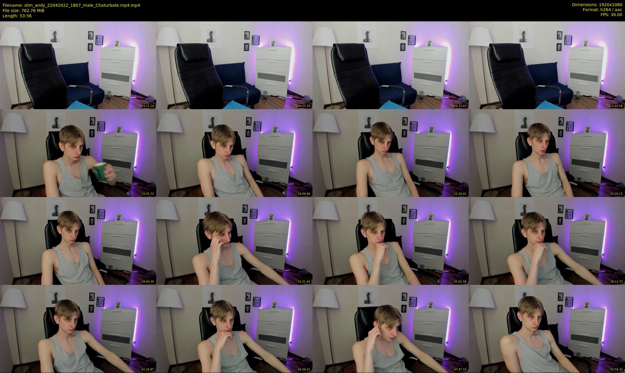 slim_andy — 54 minute Chaturbate male cam show recording, 1080p, Apr 22, 2022