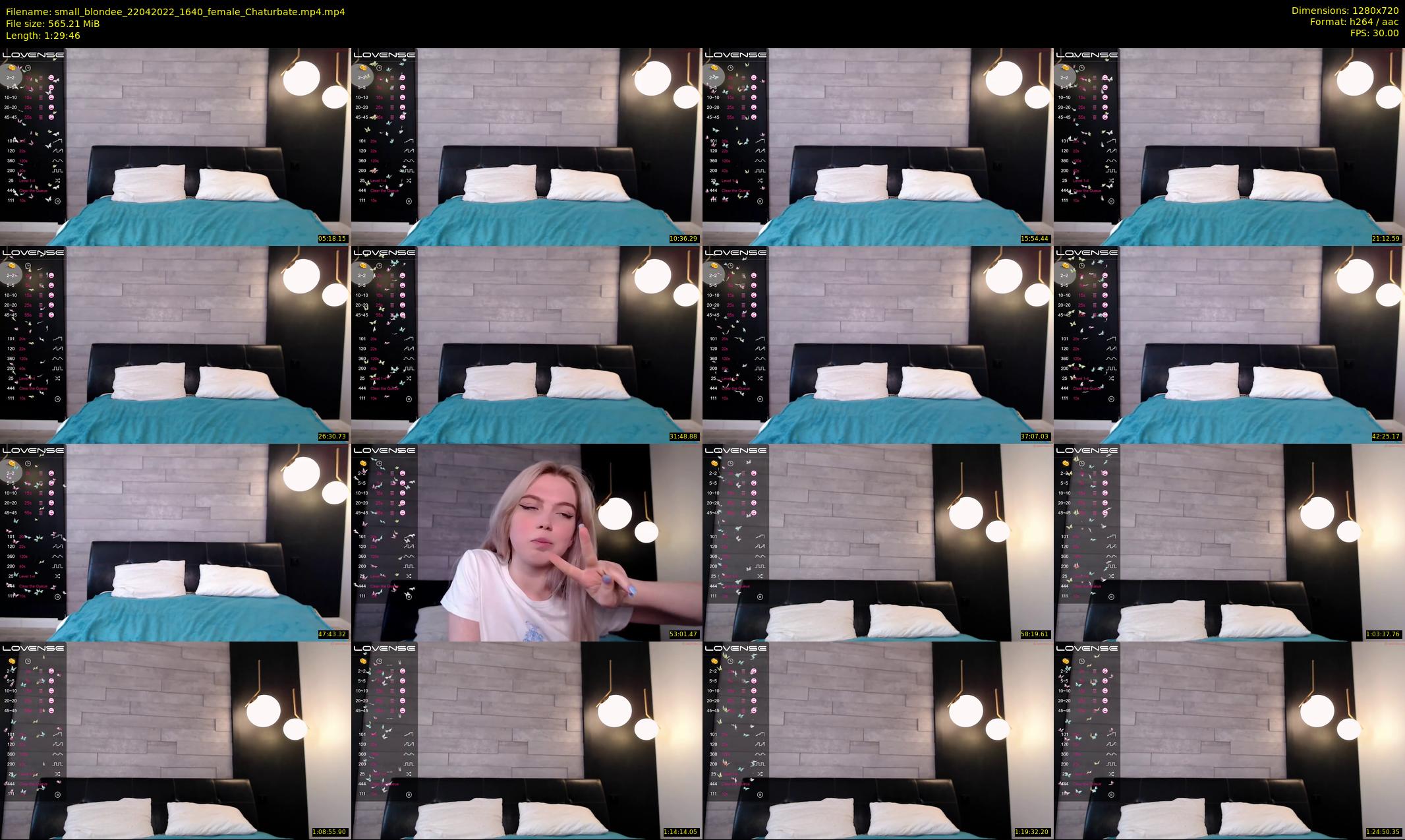 small_blondee — 90 minute Chaturbate female cam show recording, 720p, Apr 22, 2022