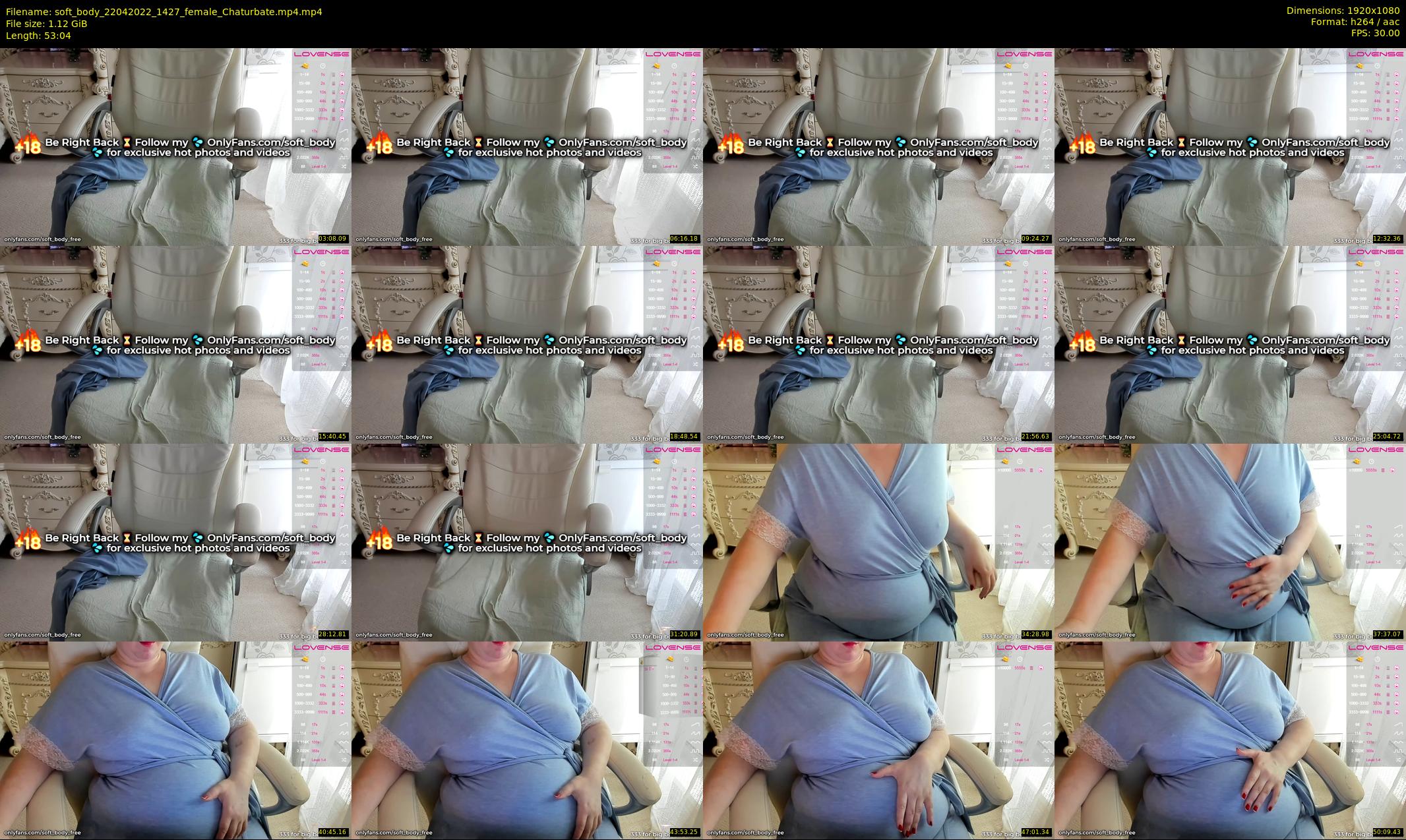 soft_body — 54 minute Chaturbate female cam show recording, 1080p, Apr 22, 2022