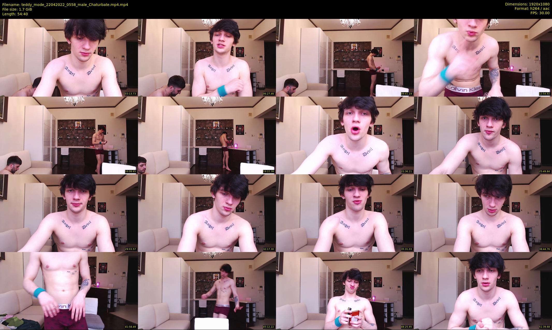 teddy_mode — 55 minute Chaturbate couple cam show recording, 1080p, Apr 22, 2022