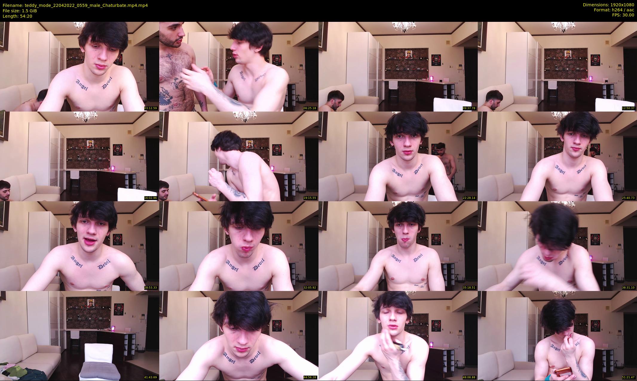 teddy_mode — 55 minute Chaturbate couple cam show recording, 1080p, Apr 22, 2022