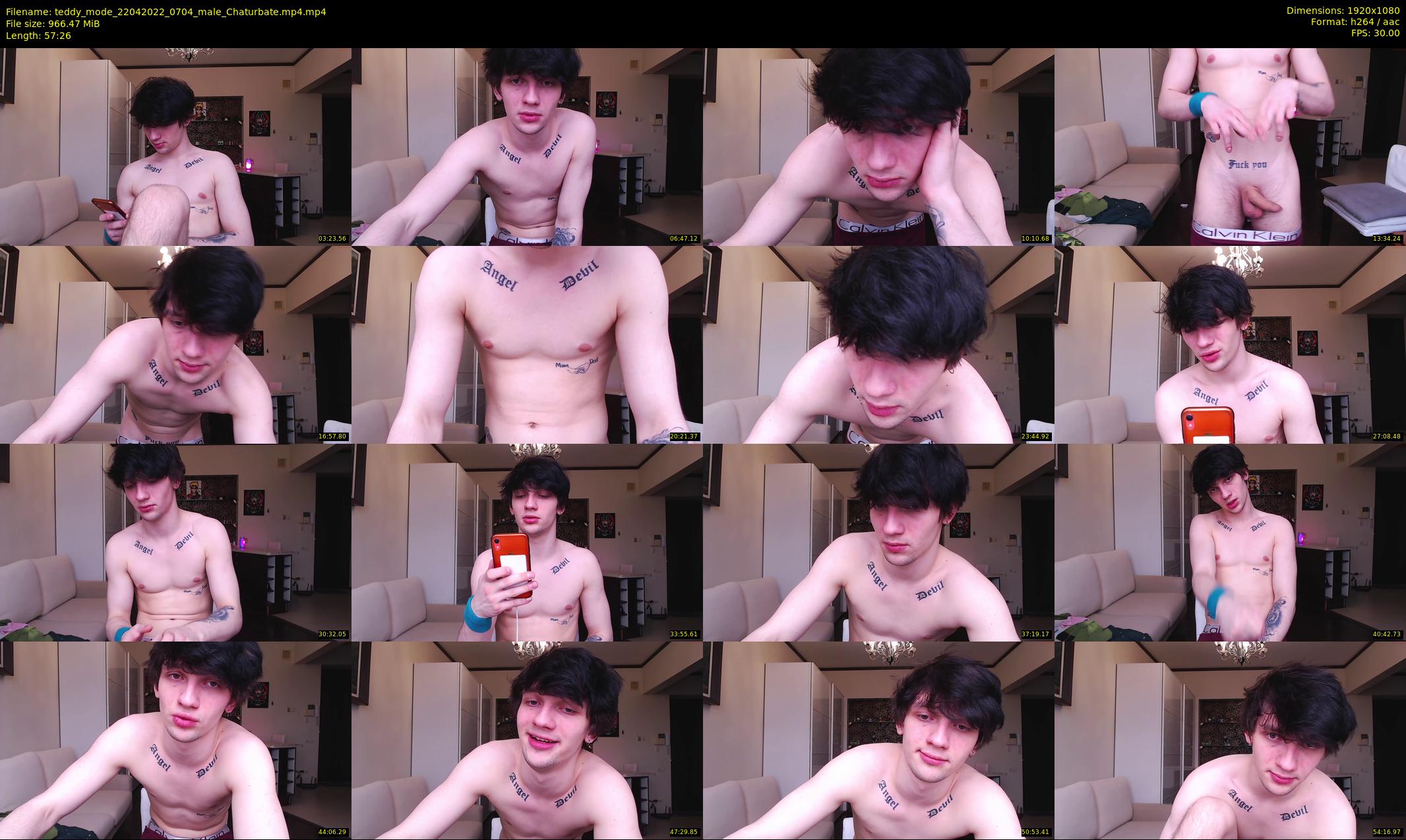 teddy_mode — 58 minute Chaturbate couple cam show recording, 1080p, Apr 22, 2022