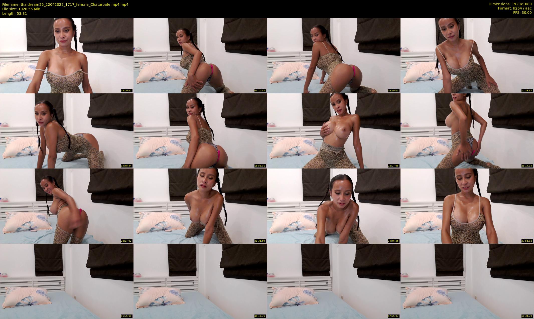 thaidream25 — 54 minute Chaturbate female cam show recording, 1080p, Apr 22, 2022
