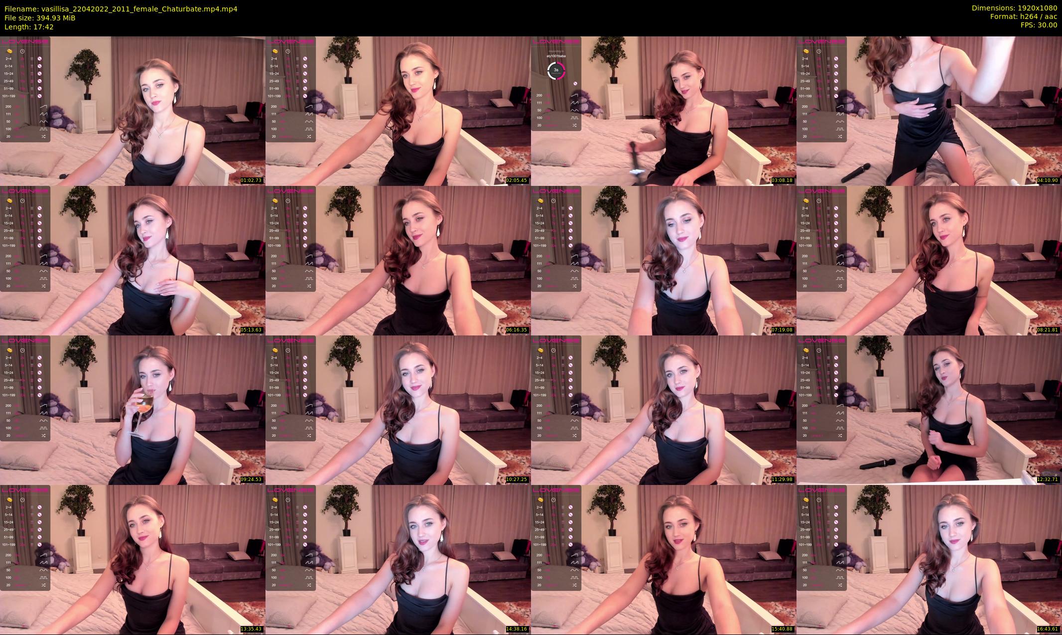 vasillisa — 18 minute Chaturbate female cam show recording, 1080p, Apr 22, 2022