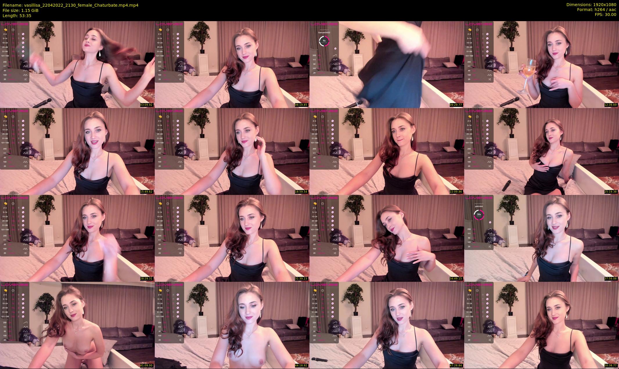 vasillisa — 54 minute Chaturbate female cam show recording, 1080p, Apr 22, 2022