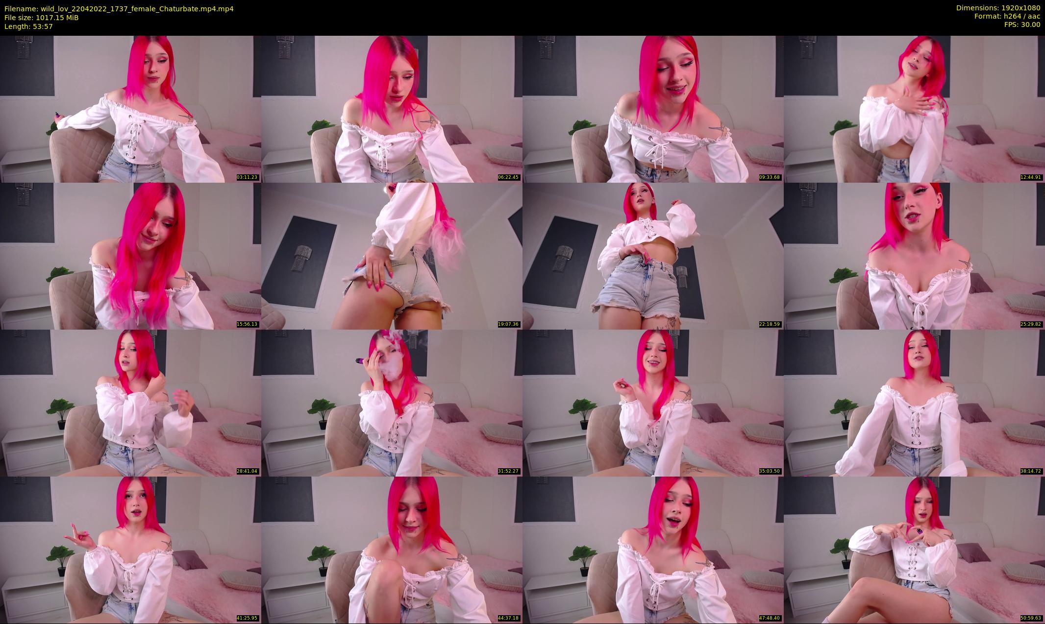wild_lov — 54 minute Chaturbate female cam show recording, 1080p, Apr 22, 2022