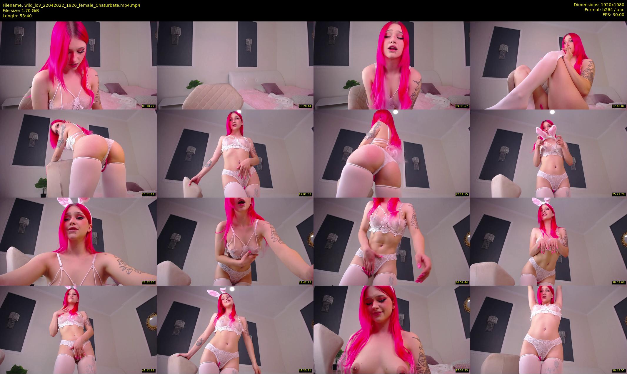 wild_lov — 54 minute Chaturbate female cam show recording, 1080p, Apr 22, 2022