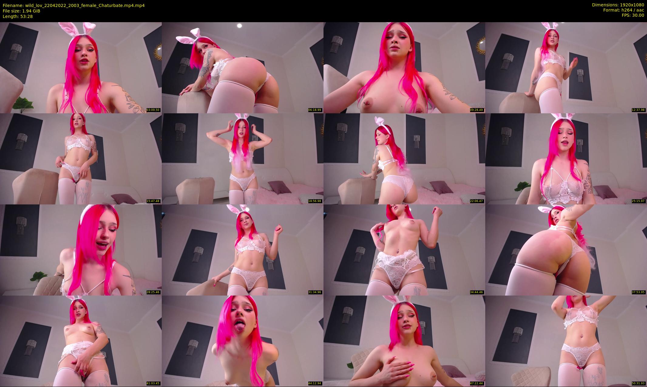 wild_lov — 54 minute Chaturbate female cam show recording, 1080p, Apr 22, 2022