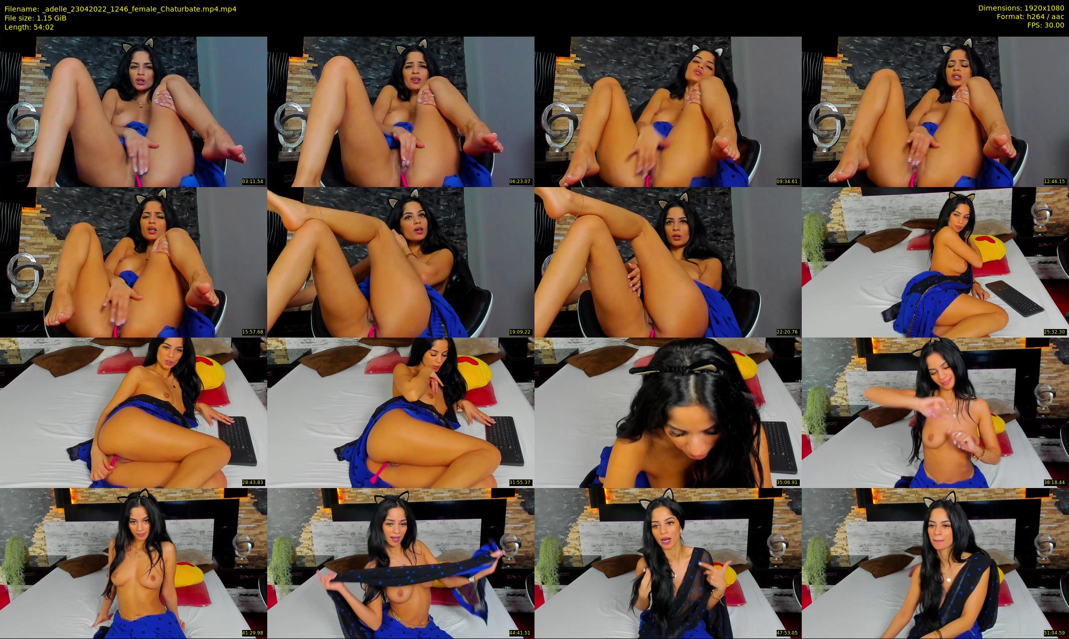 _adelle — 55 minute Chaturbate female cam show recording, 1080p, Apr 23, 2022