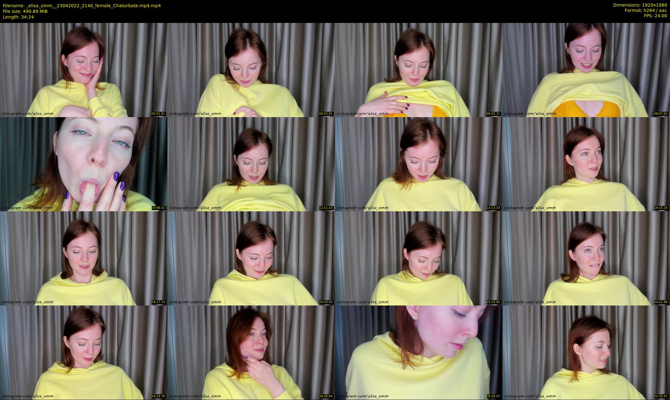 _elisa_omm_ — 35 minute Chaturbate female cam show recording, 1080p, Apr 23, 2022