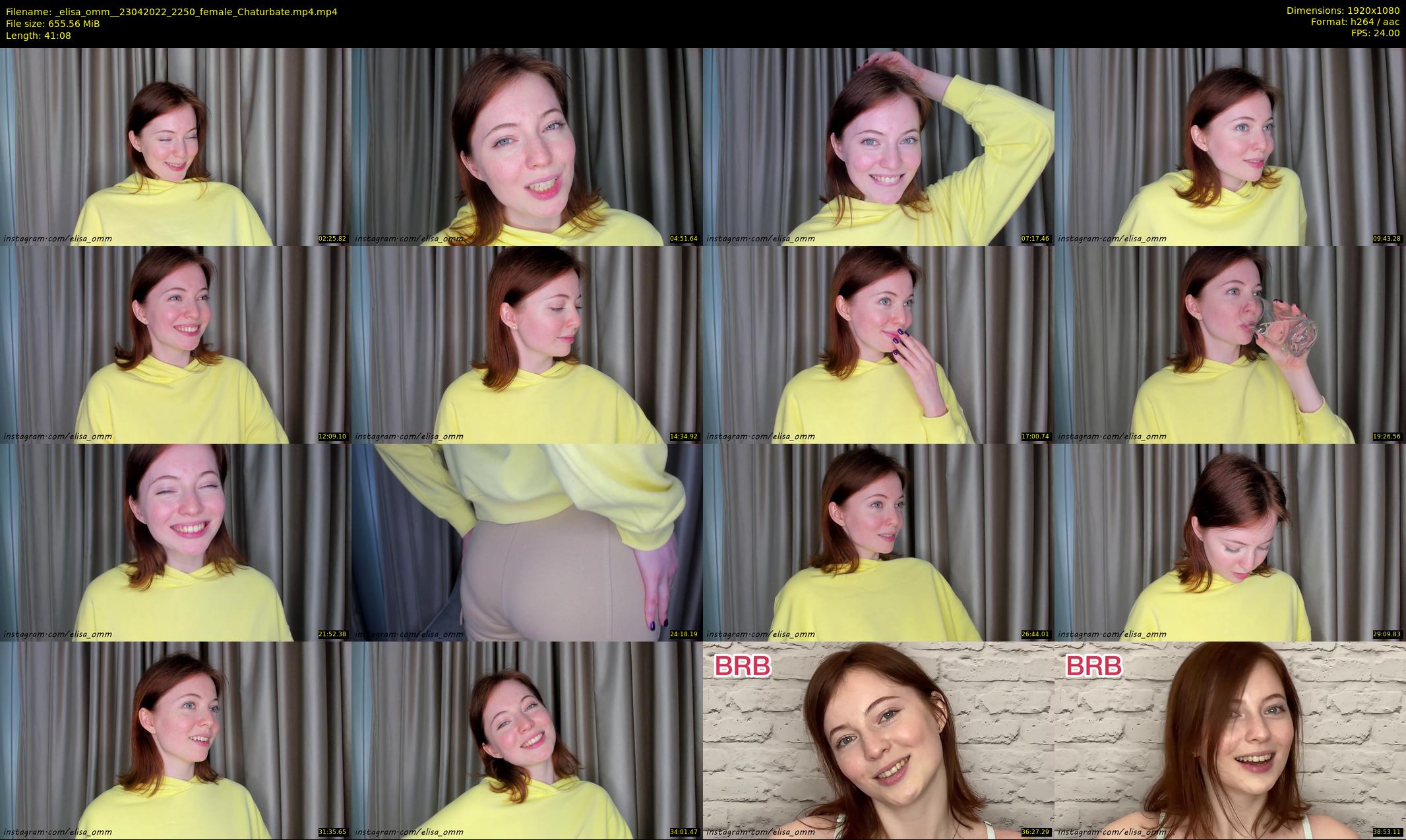 _elisa_omm_ — 42 minute Chaturbate female cam show recording, 1080p, Apr 23, 2022