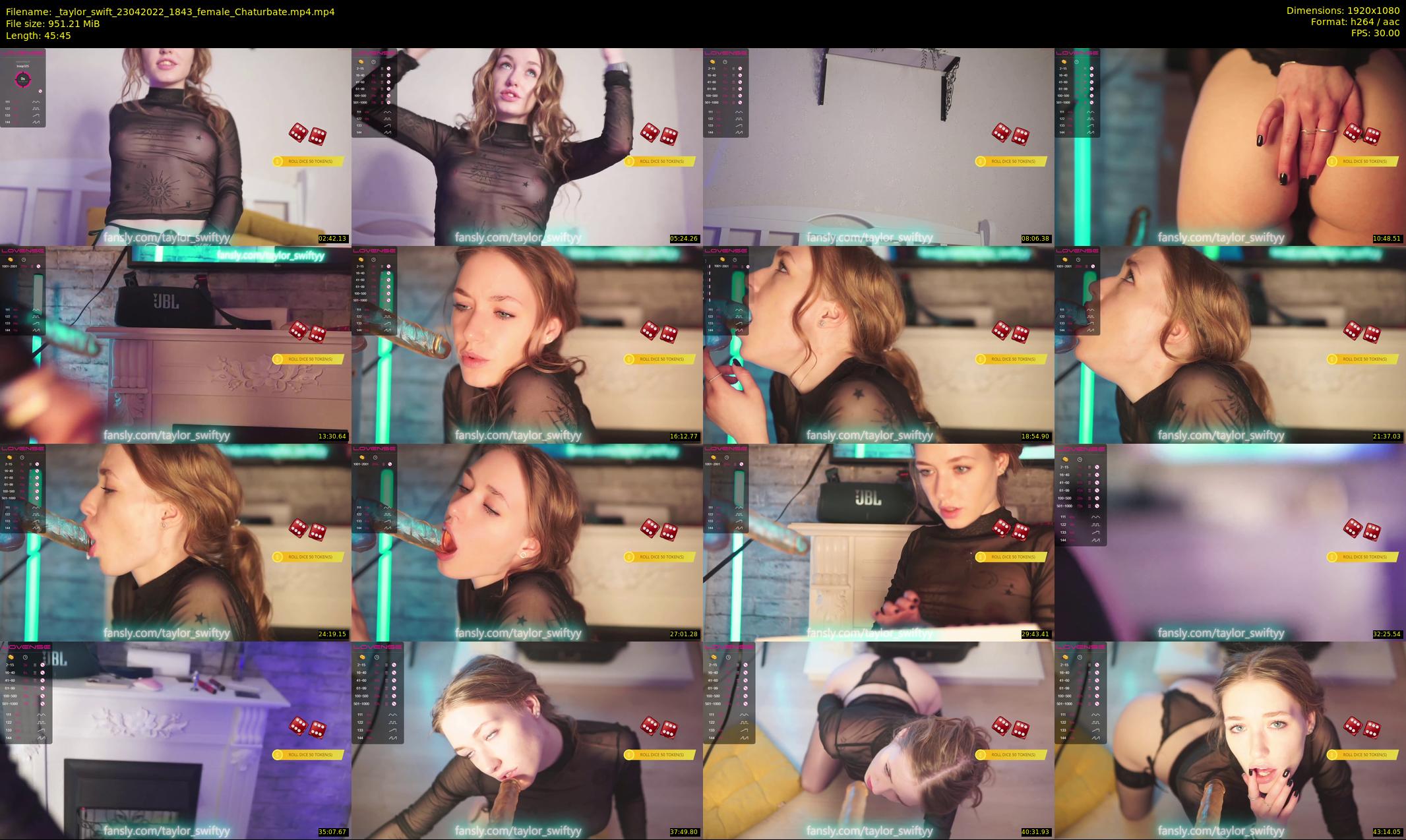 _taylor_swift — 46 minute Chaturbate female cam show recording, 1080p, Apr 23, 2022