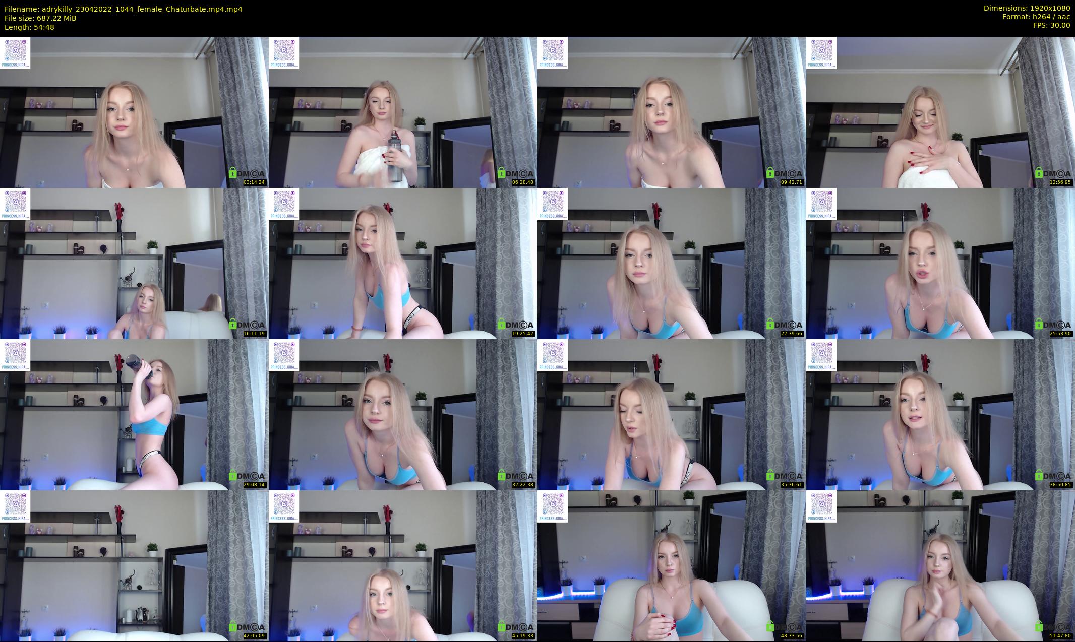 adrykilly — 55 minute Chaturbate female cam show recording, 1080p, Apr 23, 2022