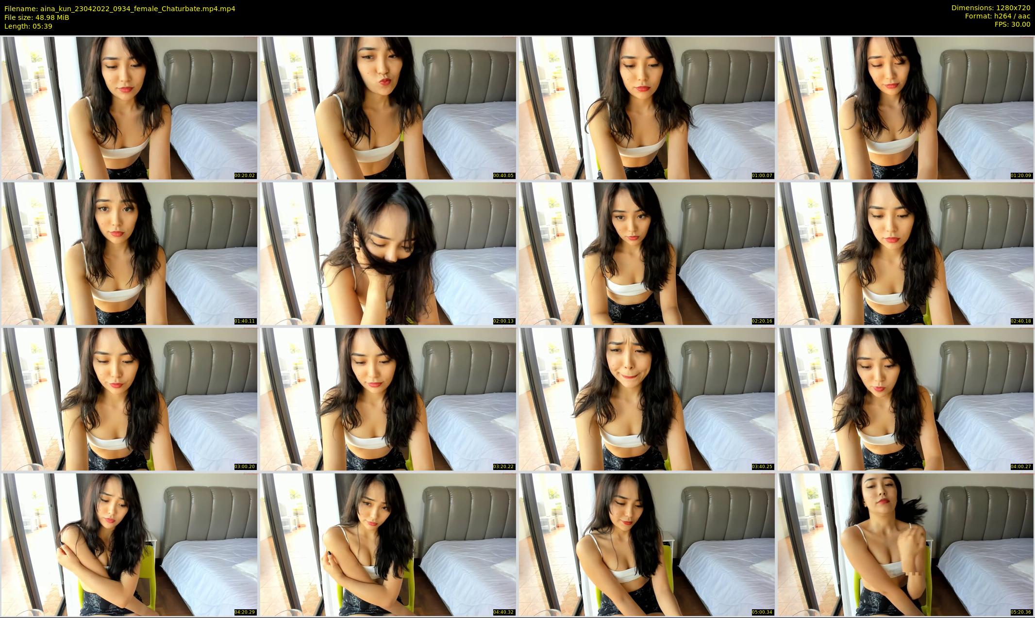 aina_kun — 6 minute Chaturbate female cam show recording, 720p, Apr 23, 2022