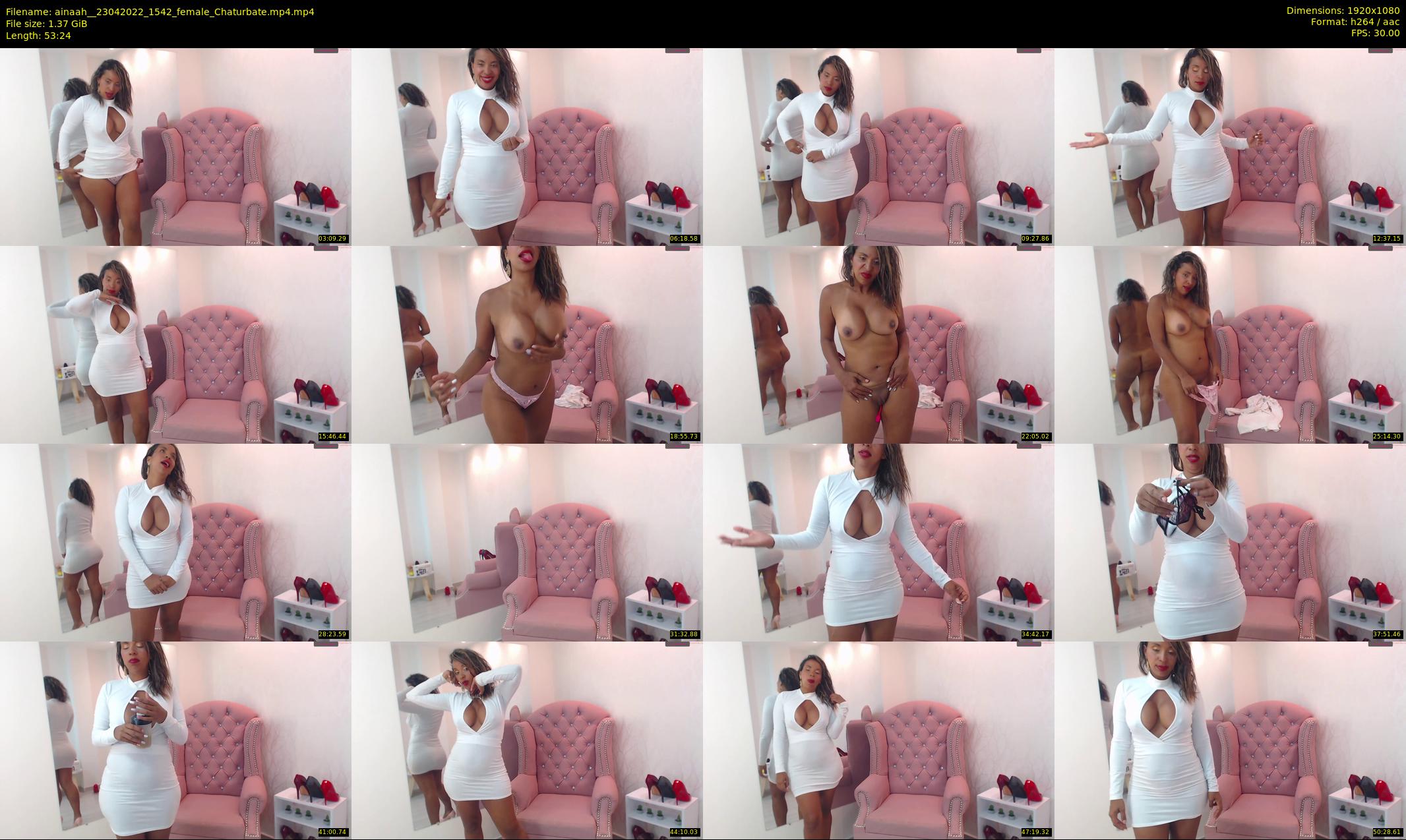 ainaah_ — 54 minute Chaturbate female cam show recording, 1080p, Apr 23, 2022