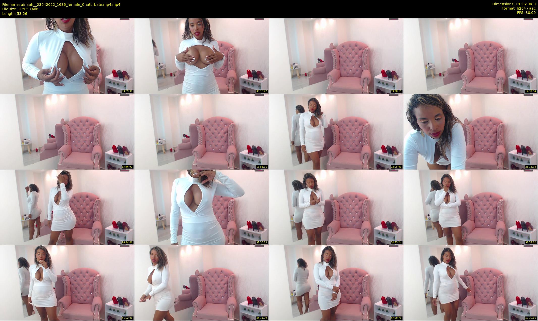 ainaah_ — 54 minute Chaturbate female cam show recording, 1080p, Apr 23, 2022