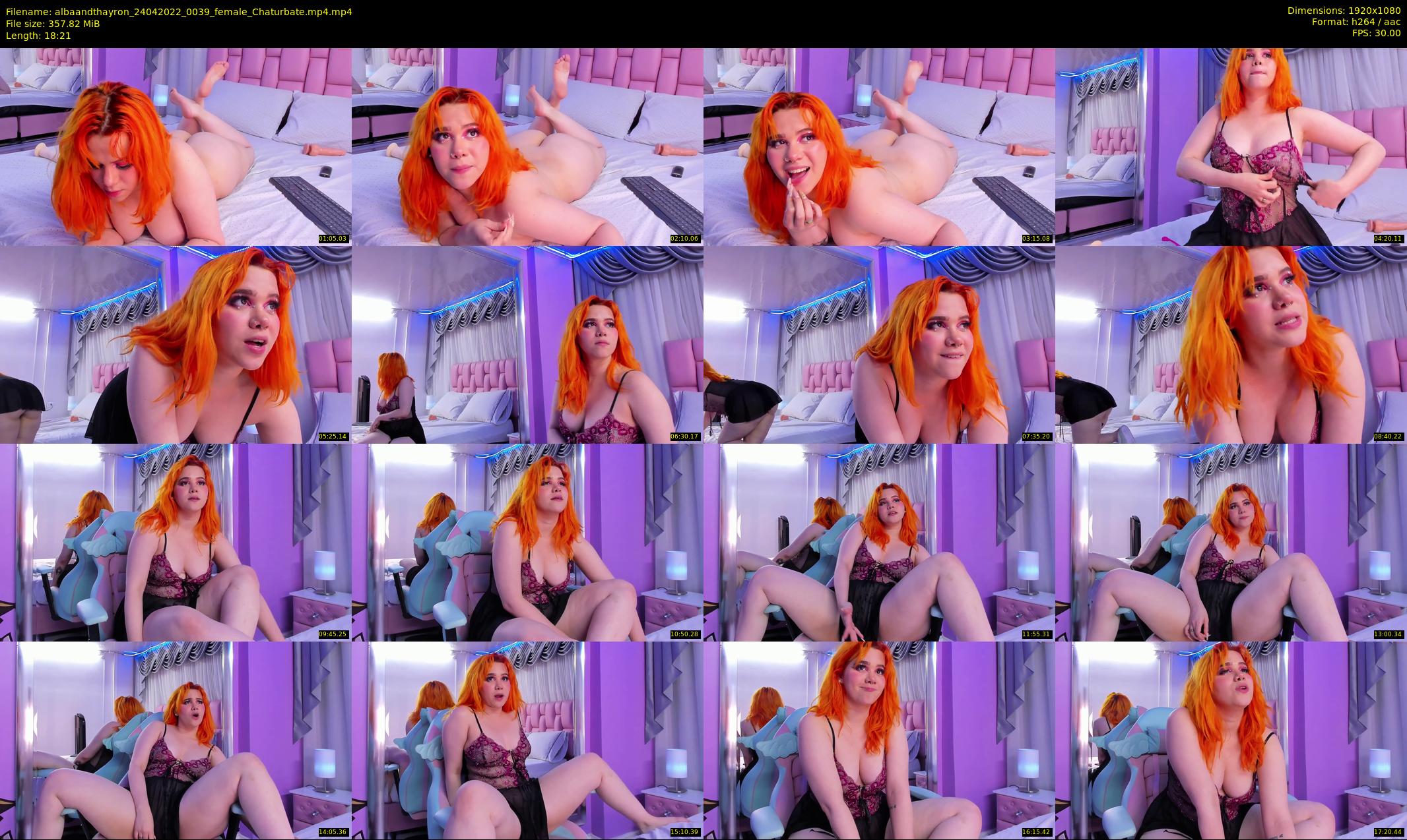 albaandthayron — 19 minute Chaturbate couple cam show recording, 1080p, Apr 24, 2022