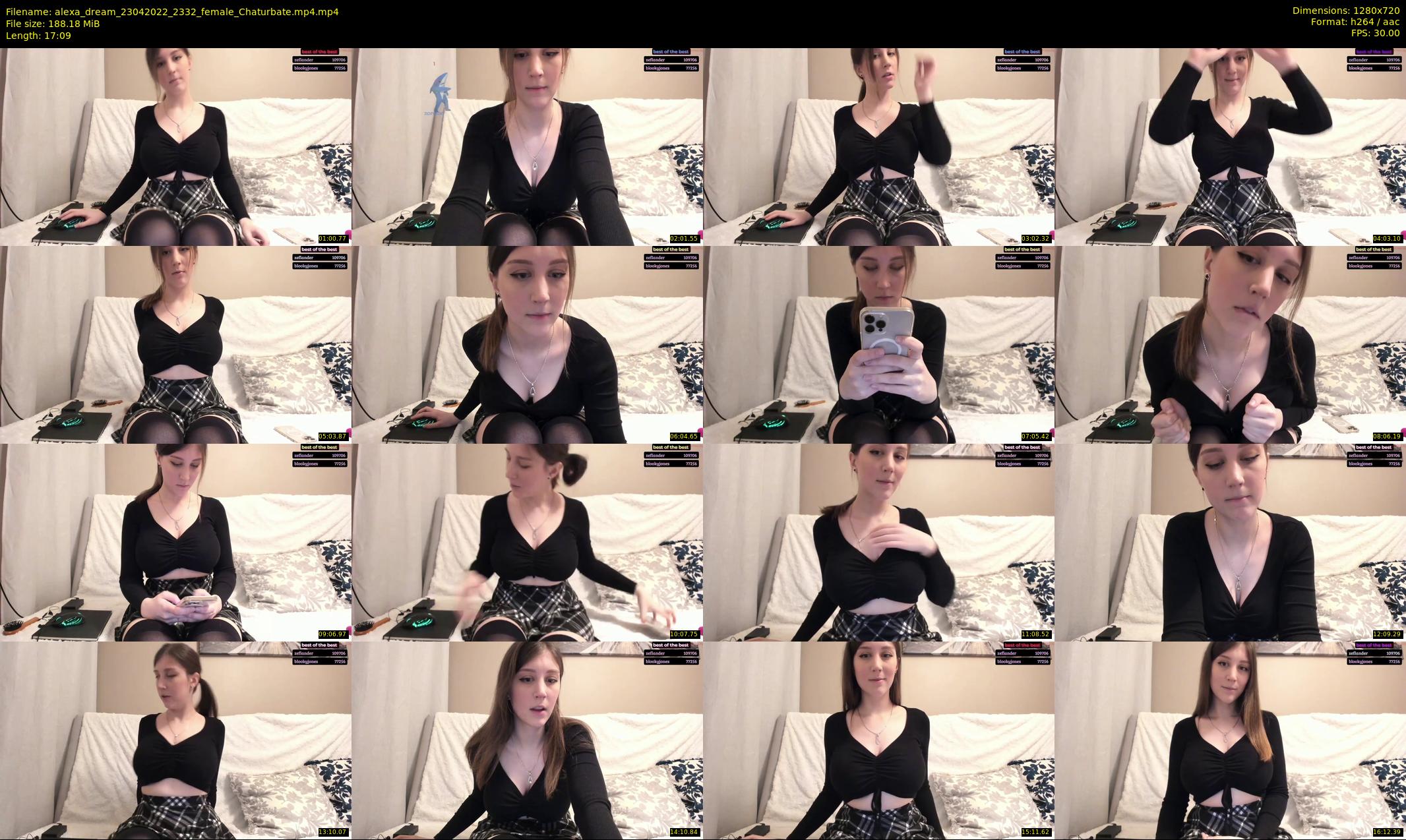 alexa_dream — 18 minute Chaturbate female cam show recording, 720p, Apr 23, 2022