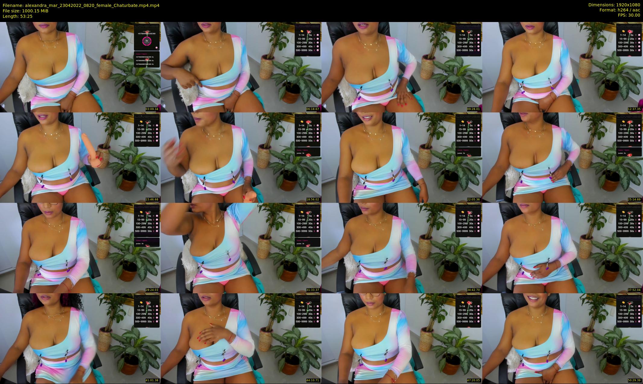alexandra_mar — 54 minute Chaturbate female cam show recording, 1080p, Apr 23, 2022