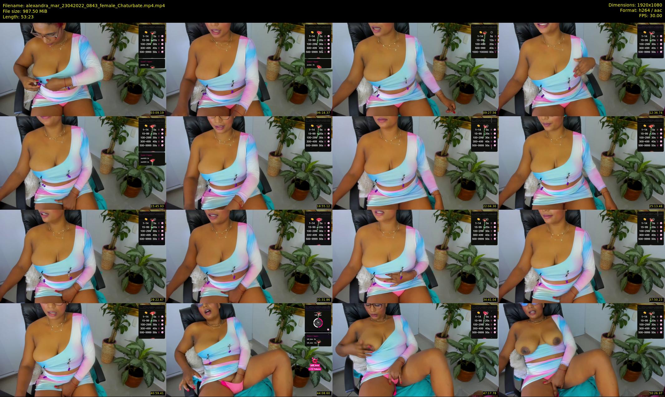 alexandra_mar — 54 minute Chaturbate female cam show recording, 1080p, Apr 23, 2022