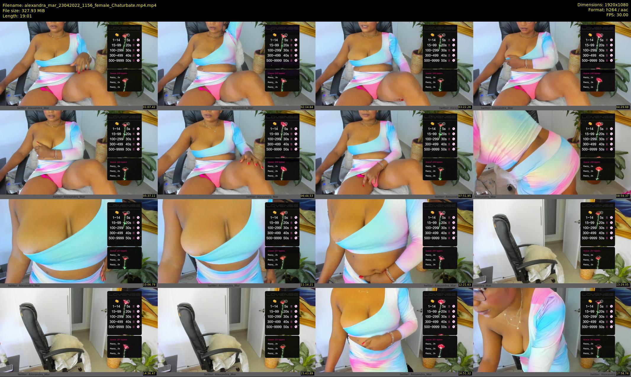 alexandra_mar — 20 minute Chaturbate female cam show recording, 1080p, Apr 23, 2022