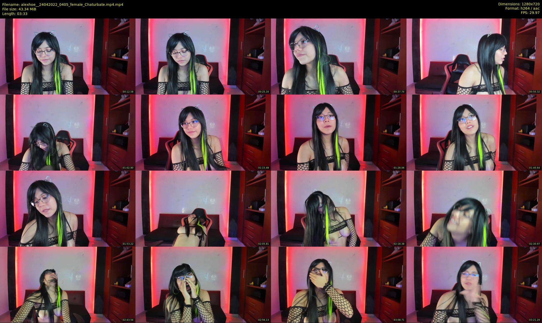 alexhoe_ — 4 minute Chaturbate female cam show recording, 720p, Apr 24, 2022