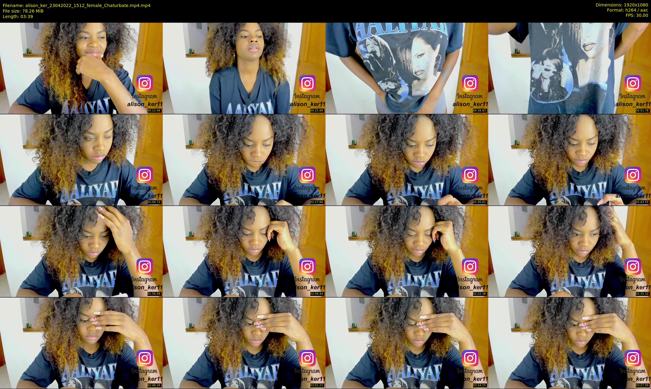 alison_ker — 4 minute Chaturbate female cam show recording, 1080p, Apr 23, 2022