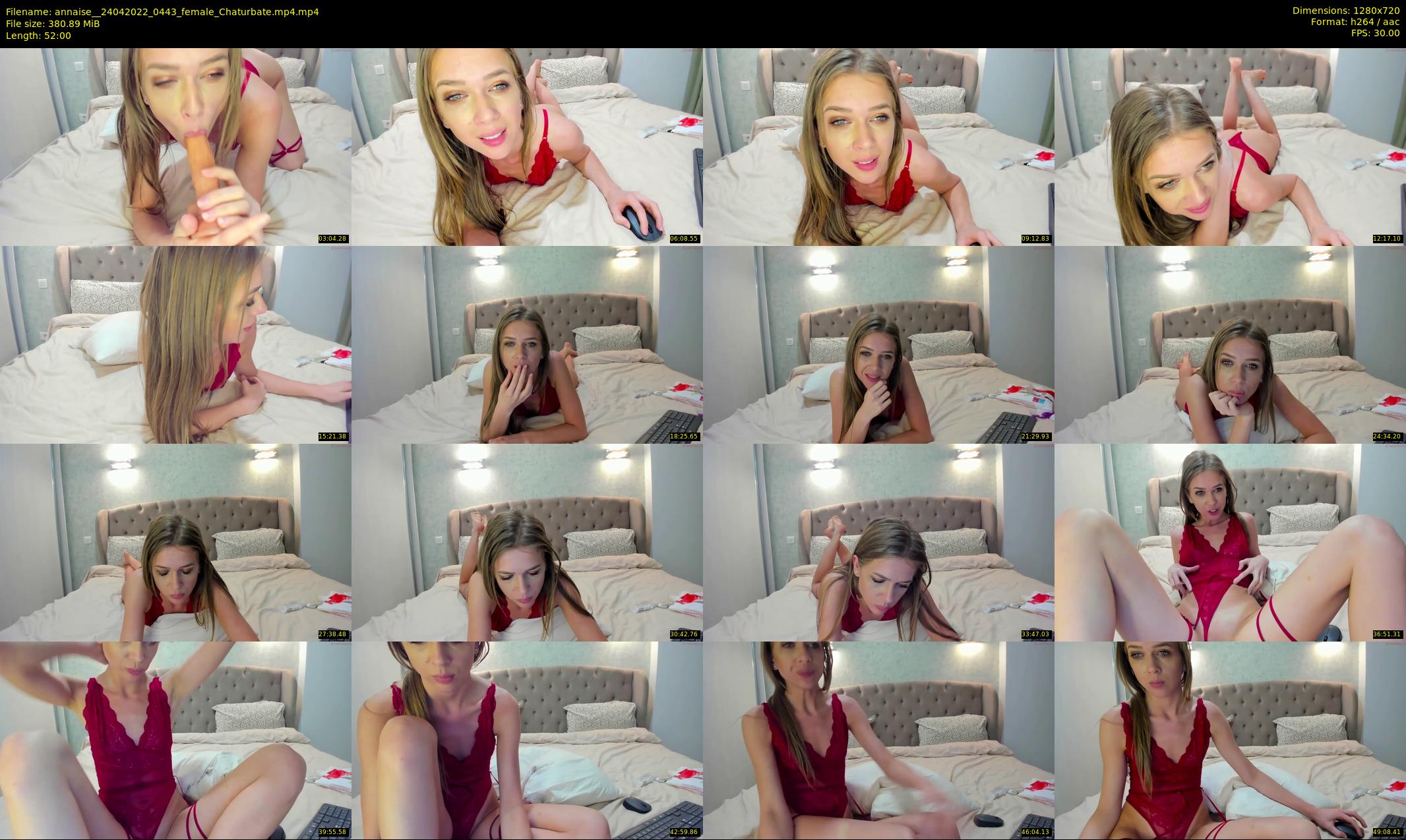 annaise_ — 52 minute Chaturbate female cam show recording, 720p, Apr 24, 2022