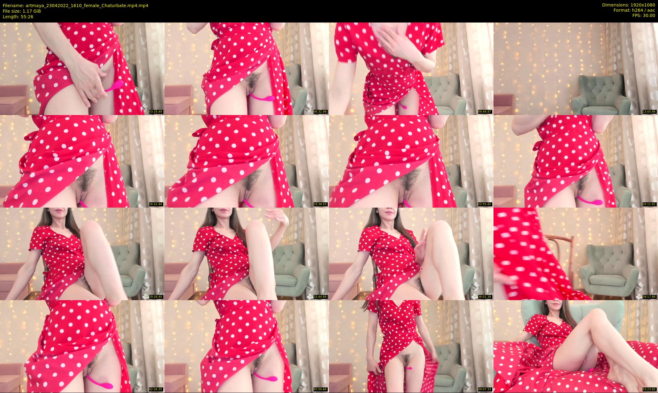 artmaya — 56 minute Chaturbate female cam show recording, 1080p, Apr 23, 2022
