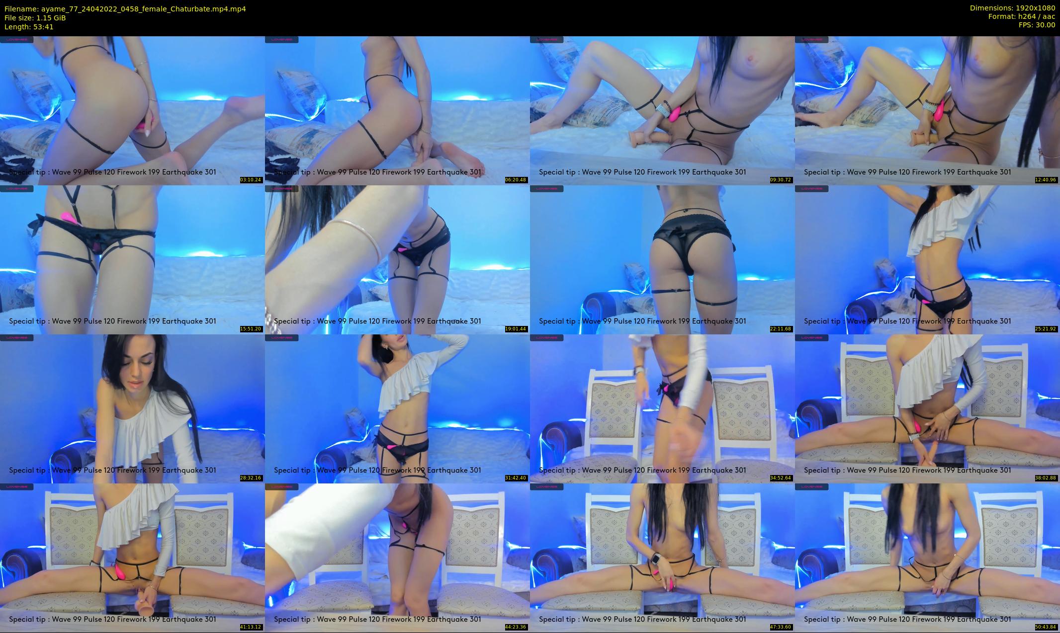 ayame_77 — 54 minute Chaturbate female cam show recording, 1080p, Apr 24, 2022