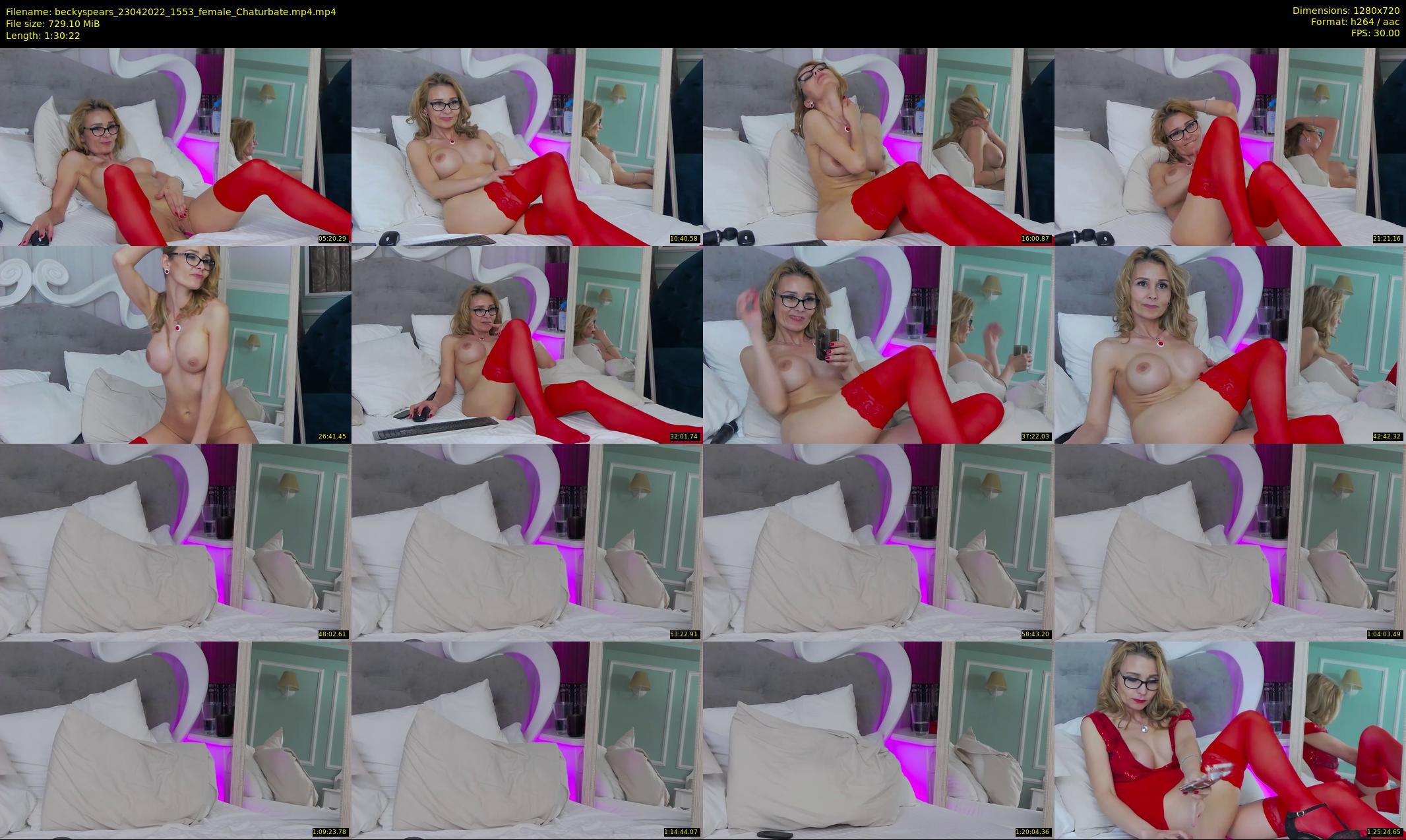 beckyspears — 91 minute Chaturbate female cam show recording, 720p, Apr 23, 2022
