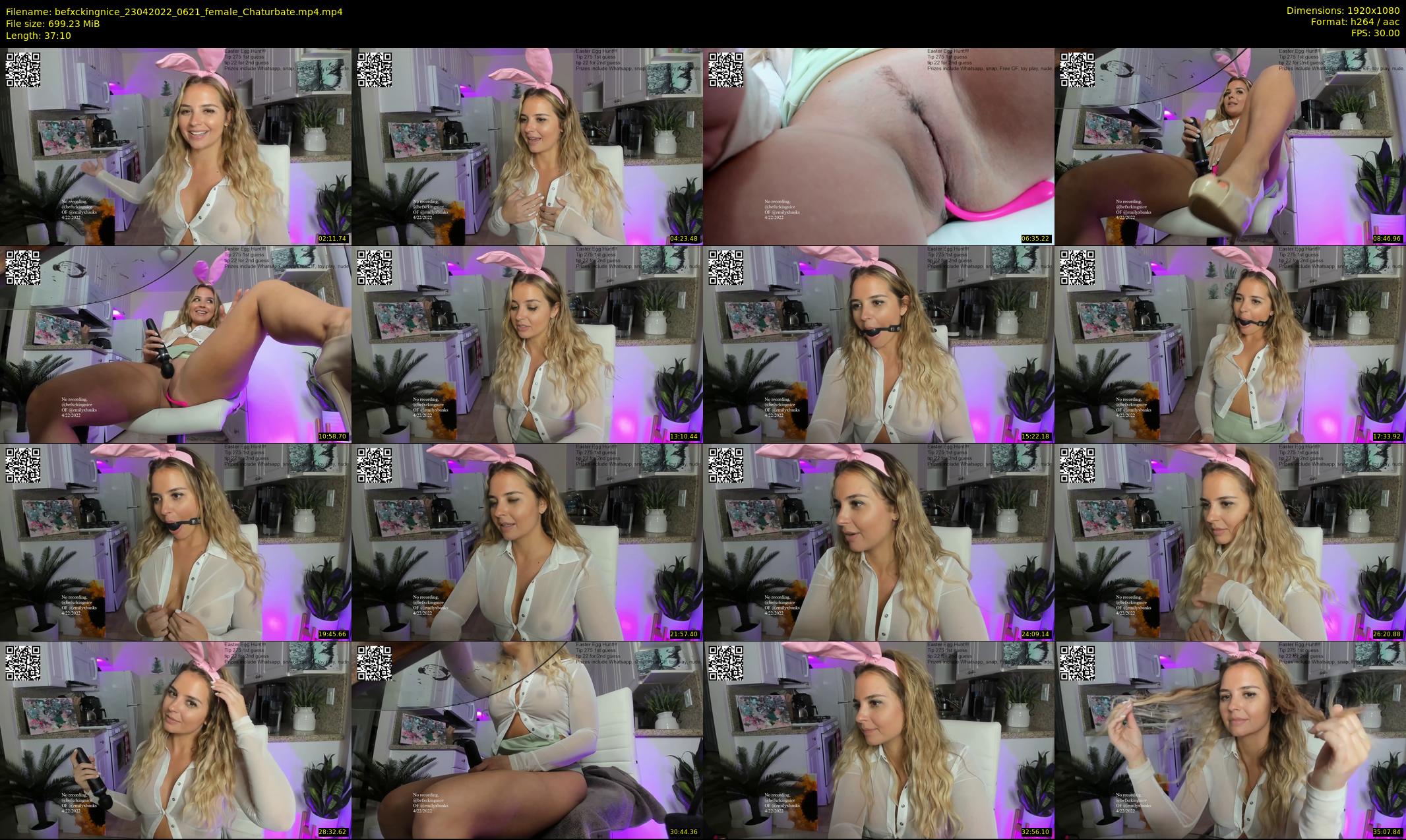 befxckingnice — 38 minute Chaturbate female cam show recording, 1080p, Apr 23, 2022