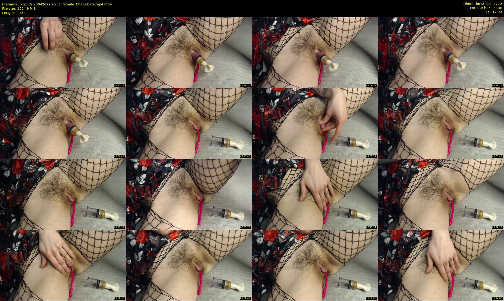 bigclitti — 12 minute Chaturbate female cam show recording, 720p, Apr 23, 2022
