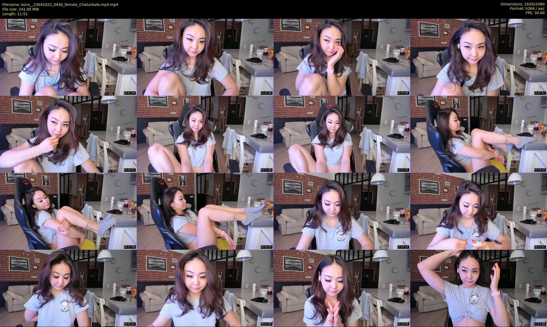 bora_ — 12 minute Chaturbate female cam show recording, 1080p, Apr 23, 2022