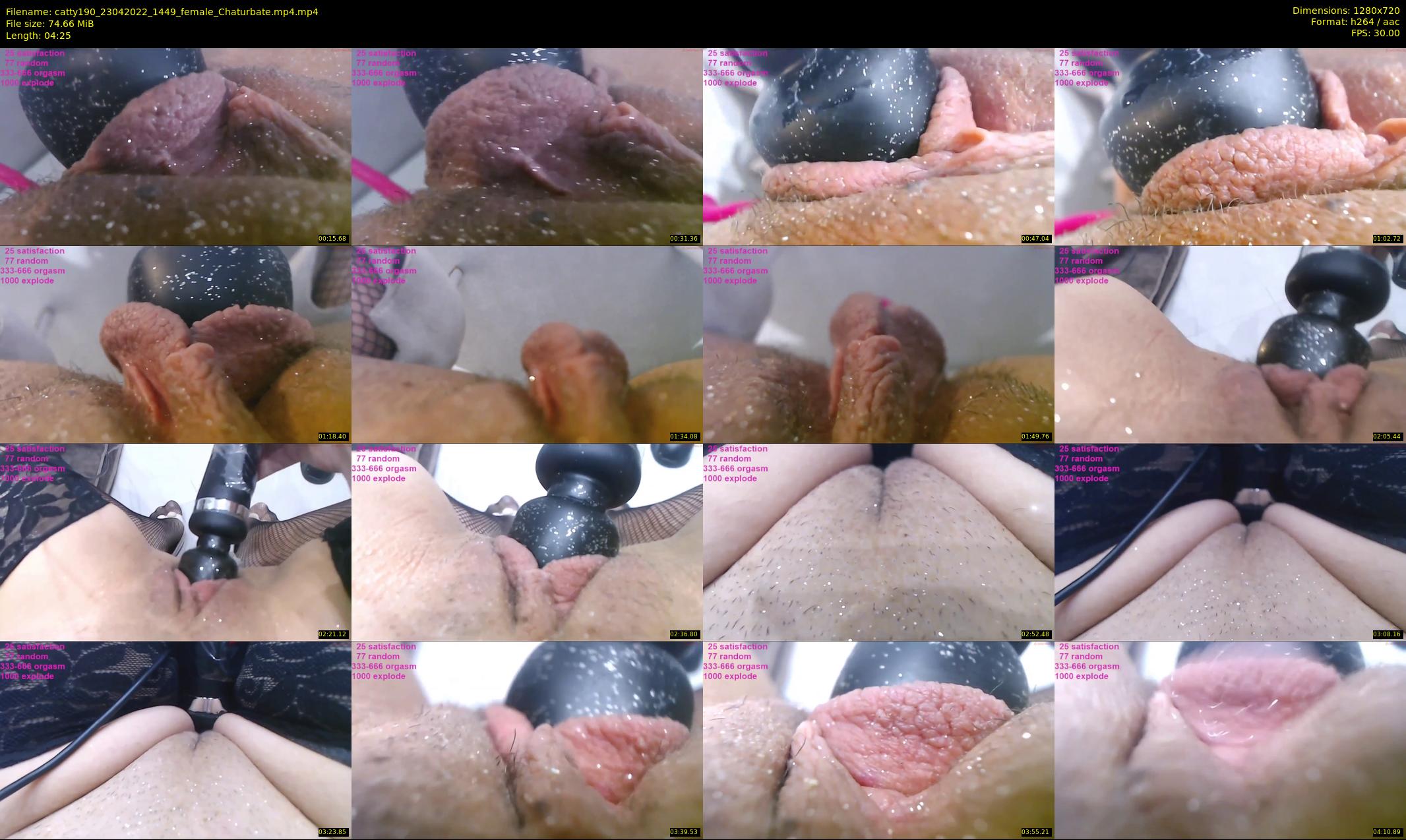catty190 — 5 minute Chaturbate female cam show recording, 720p, Apr 23, 2022