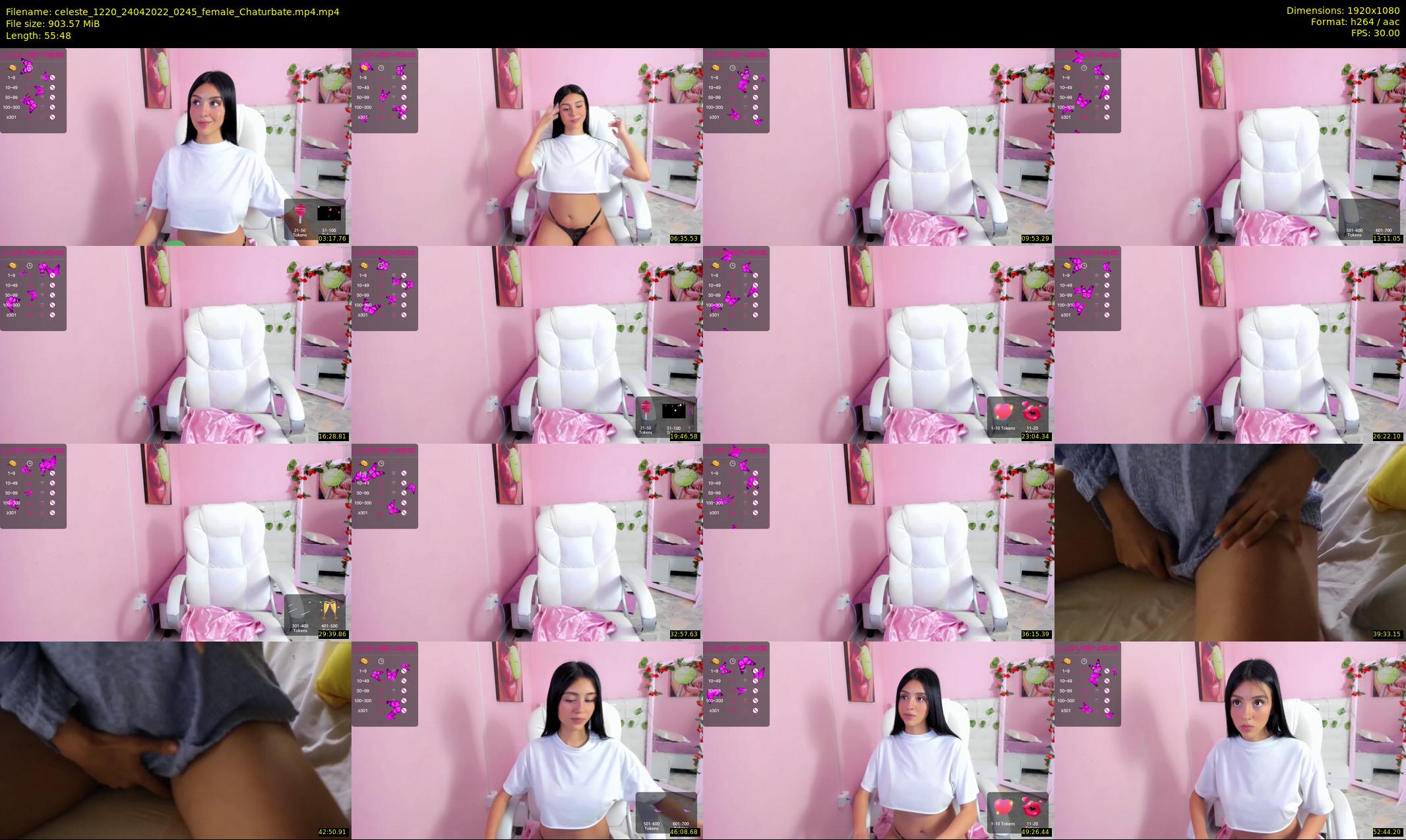 celeste_1220 — 56 minute Chaturbate female cam show recording, 1080p, Apr 24, 2022