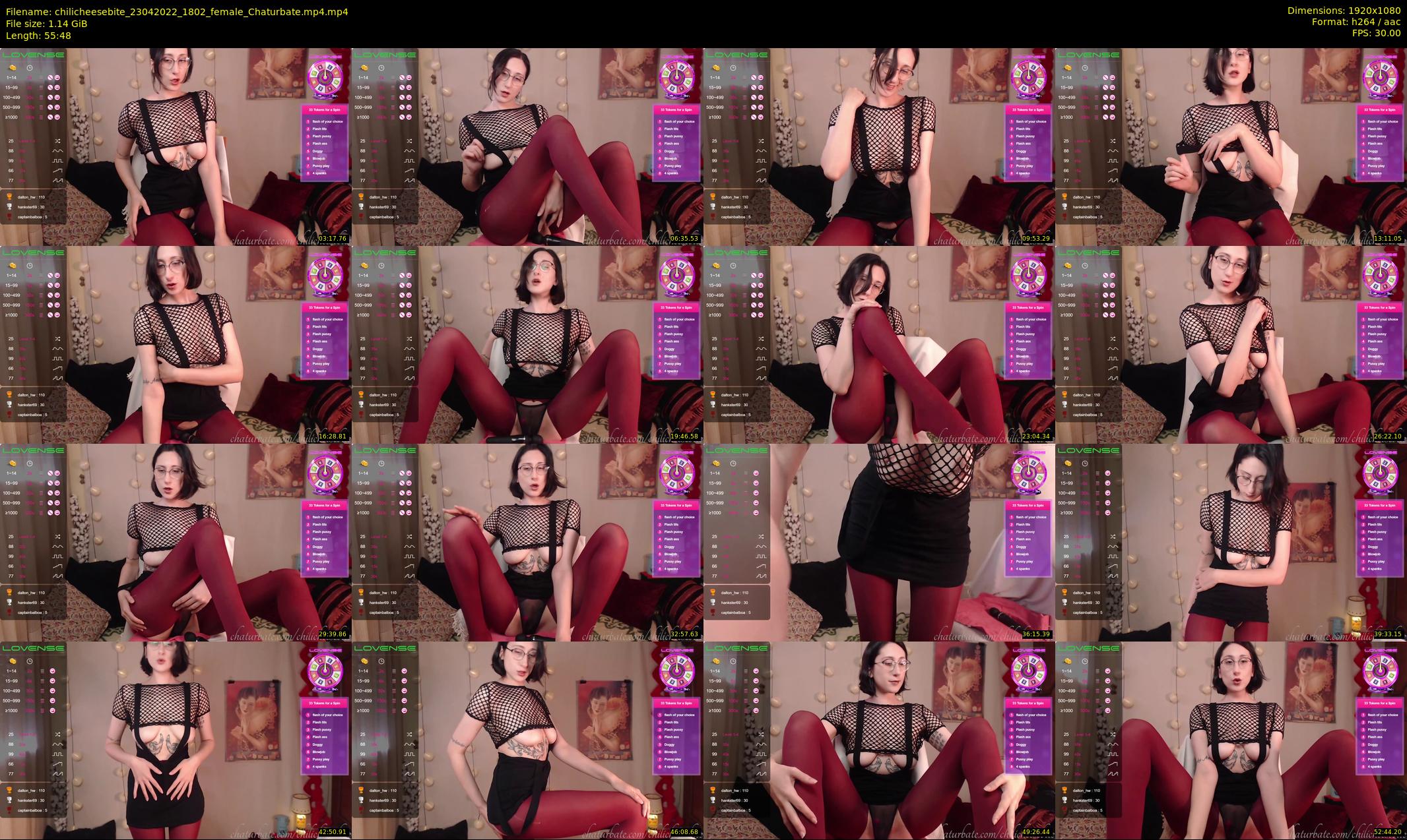 chilicheesebite — 56 minute Chaturbate female cam show recording, 1080p, Apr 23, 2022