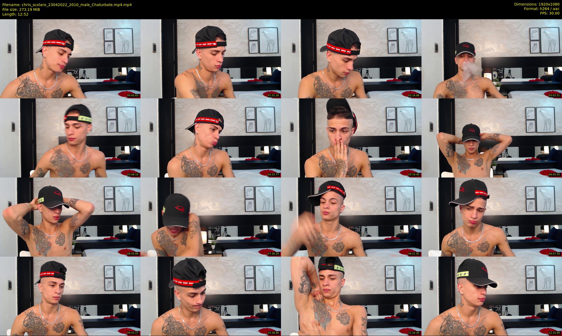 chris_scolaro — 13 minute Chaturbate male cam show recording, 1080p, Apr 23, 2022