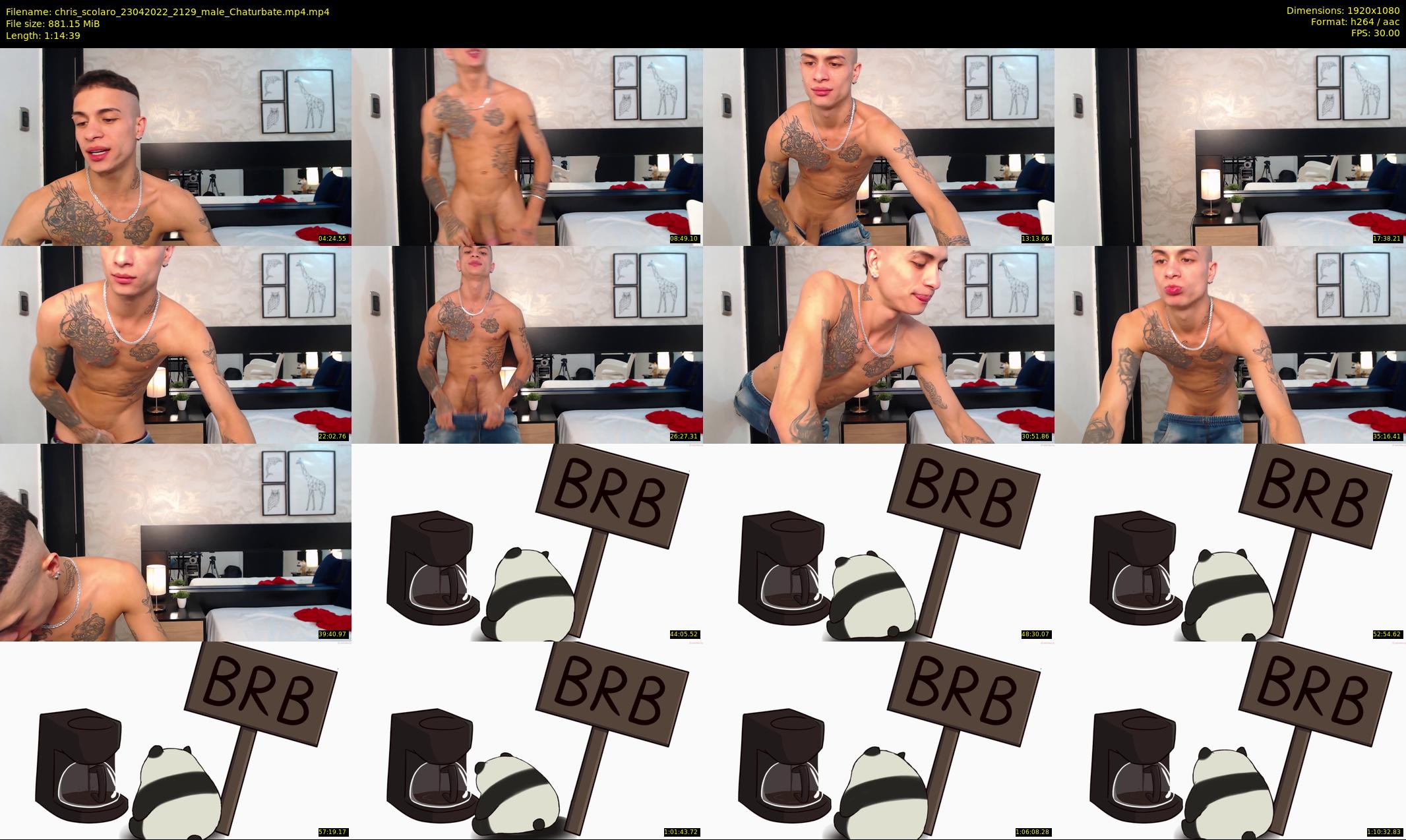 chris_scolaro — 75 minute Chaturbate male cam show recording, 1080p, Apr 23, 2022
