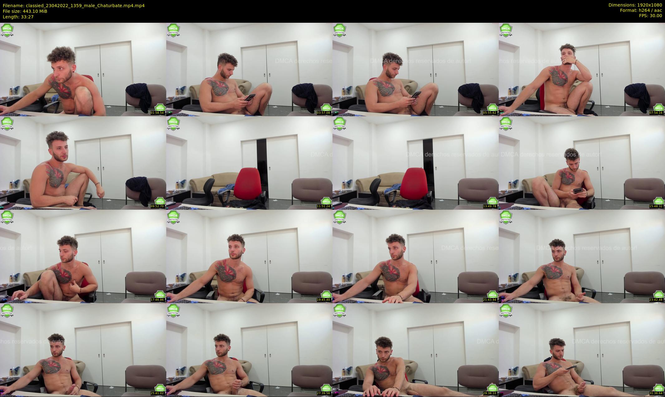 classied — 34 minute Chaturbate male cam show recording, 1080p, Apr 23, 2022
