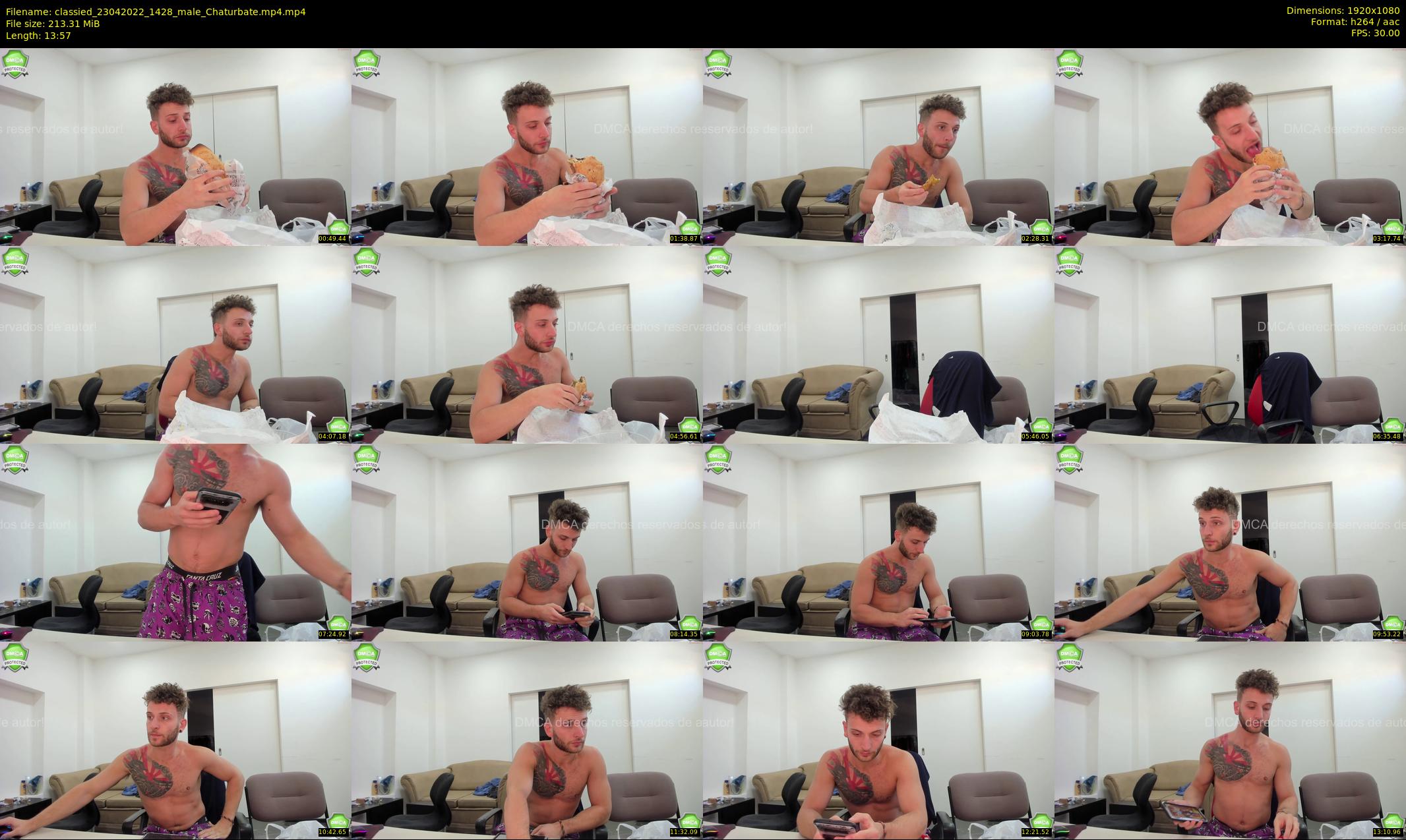 classied — 14 minute Chaturbate male cam show recording, 1080p, Apr 23, 2022
