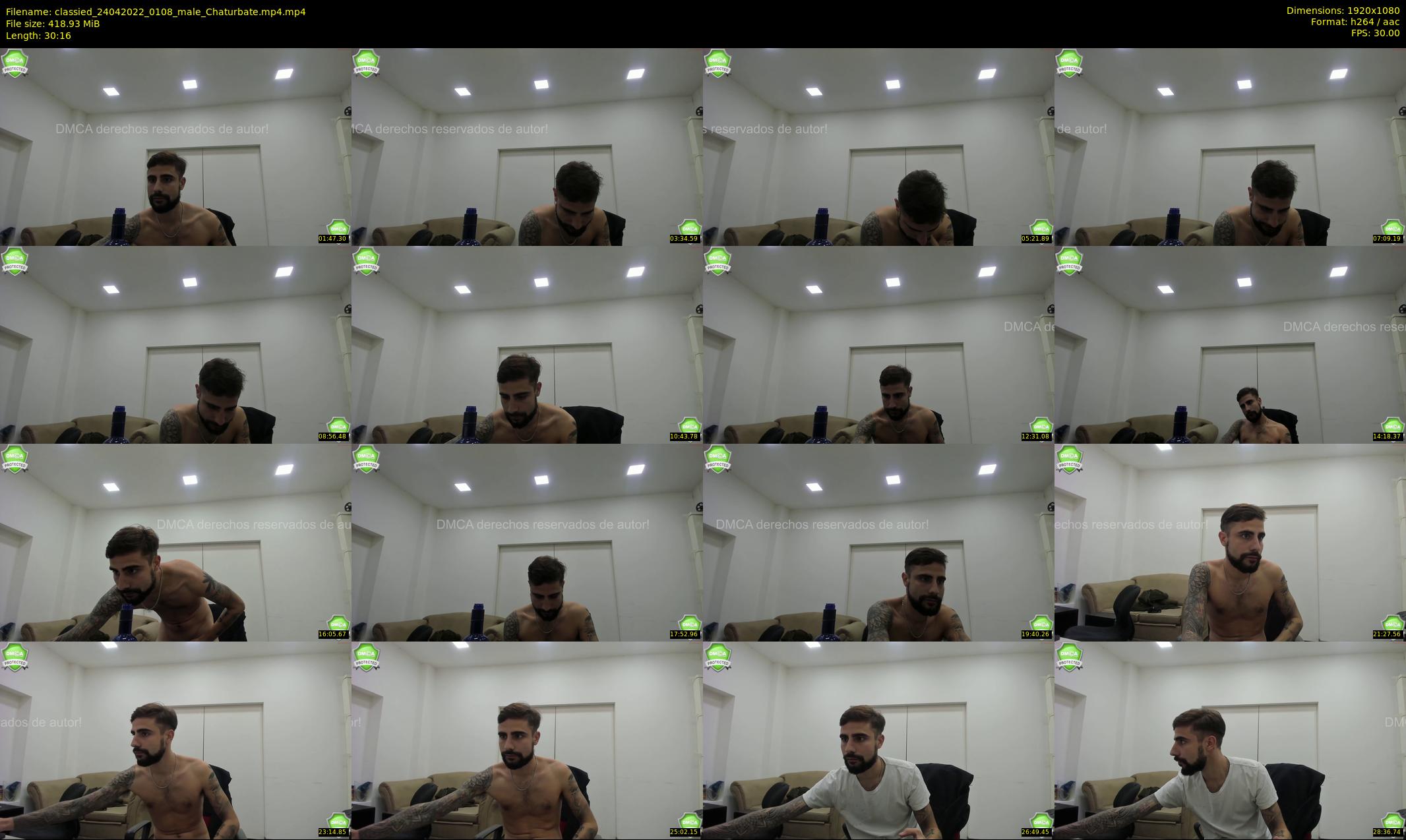 classied — 31 minute Chaturbate male cam show recording, 1080p, Apr 24, 2022